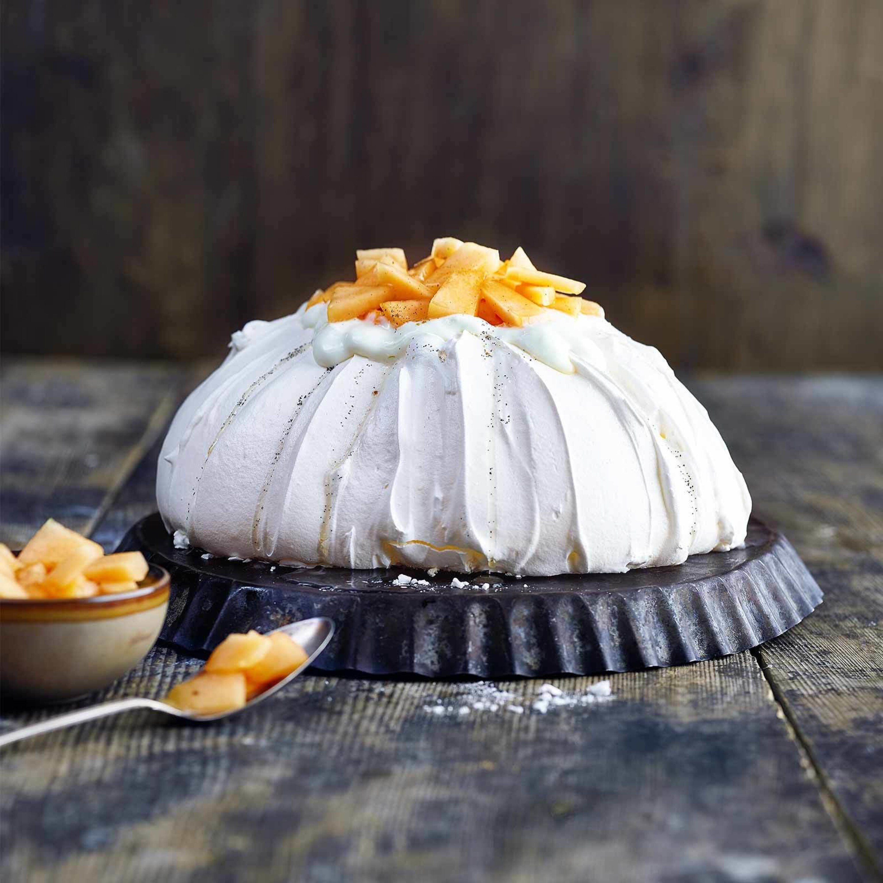 Pavlova au melon