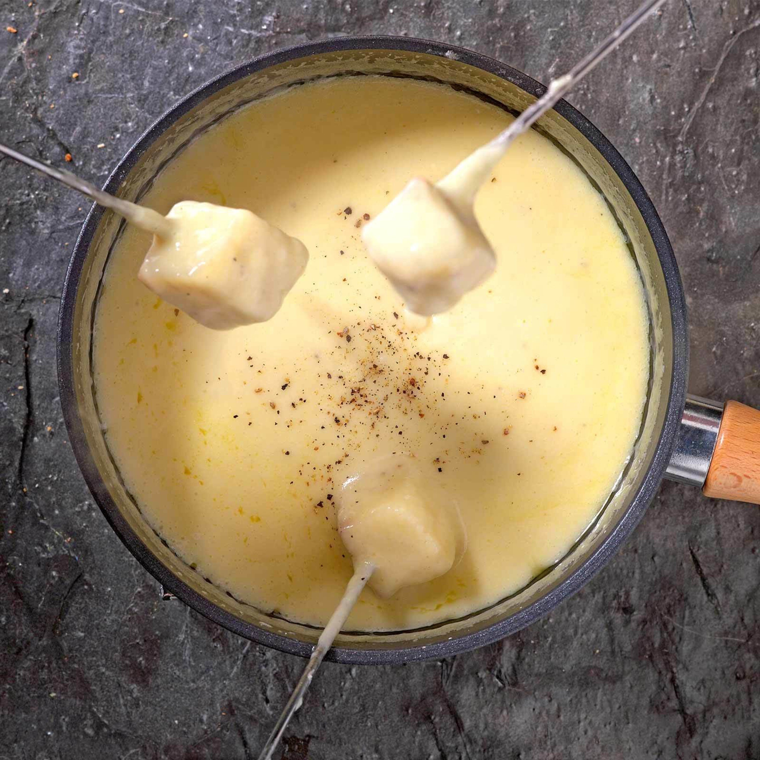 Fondue moitié-moitié