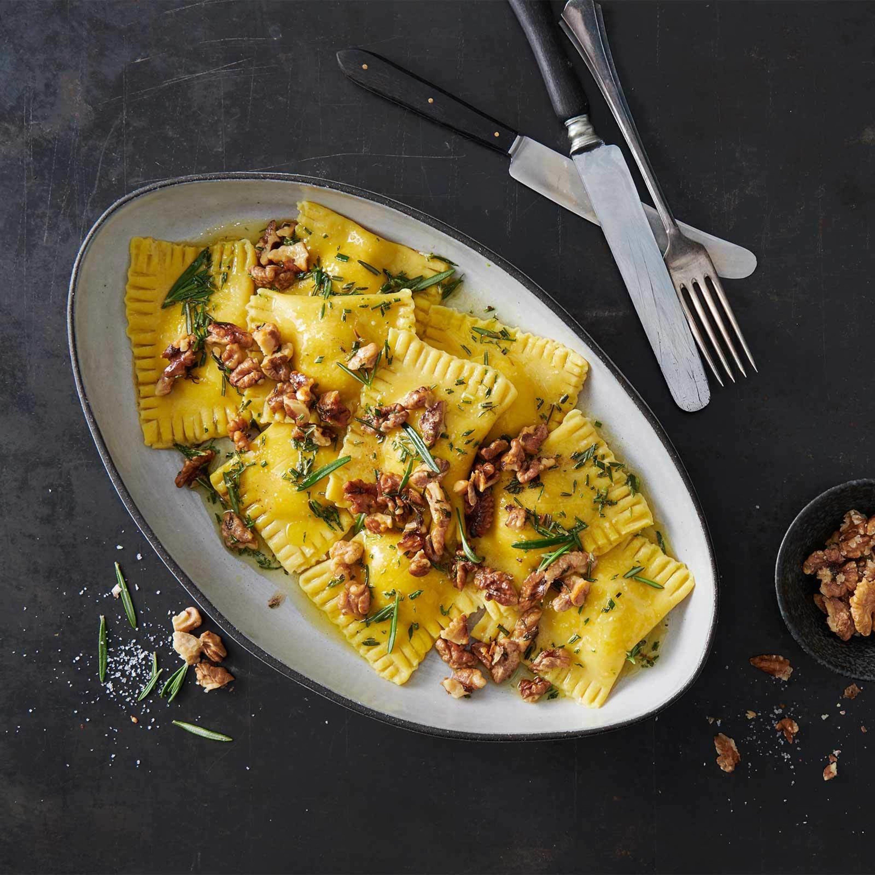 Raviolis à la ricotta sans gluten