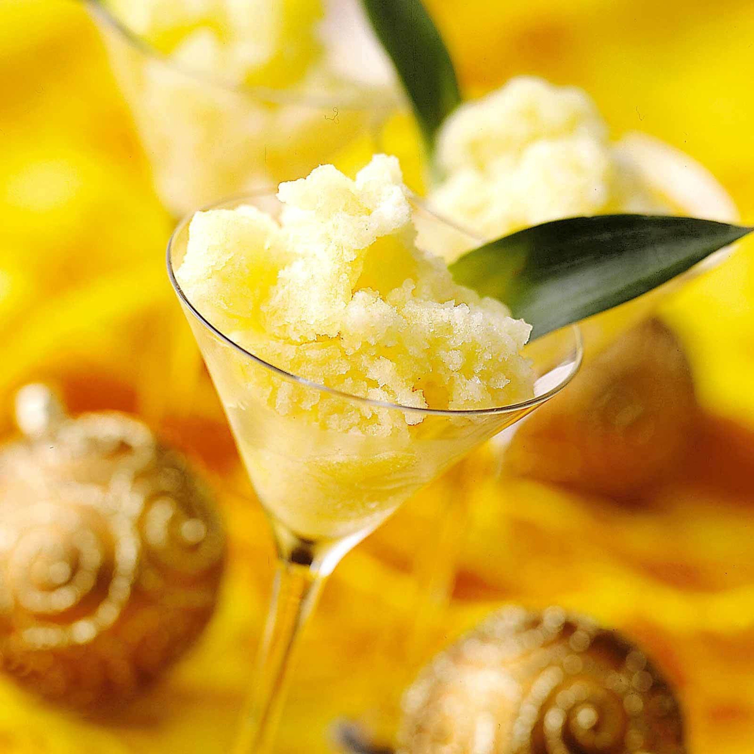 Ananas-Granita