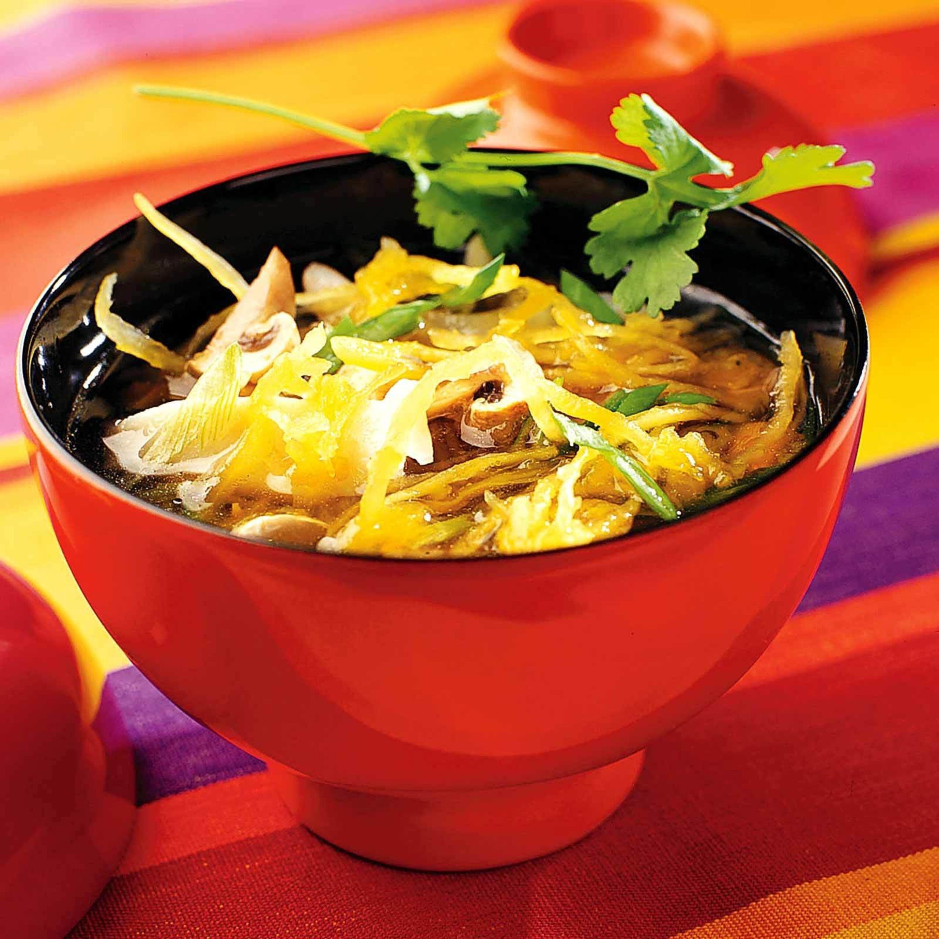Spaghettikürbis-Suppe