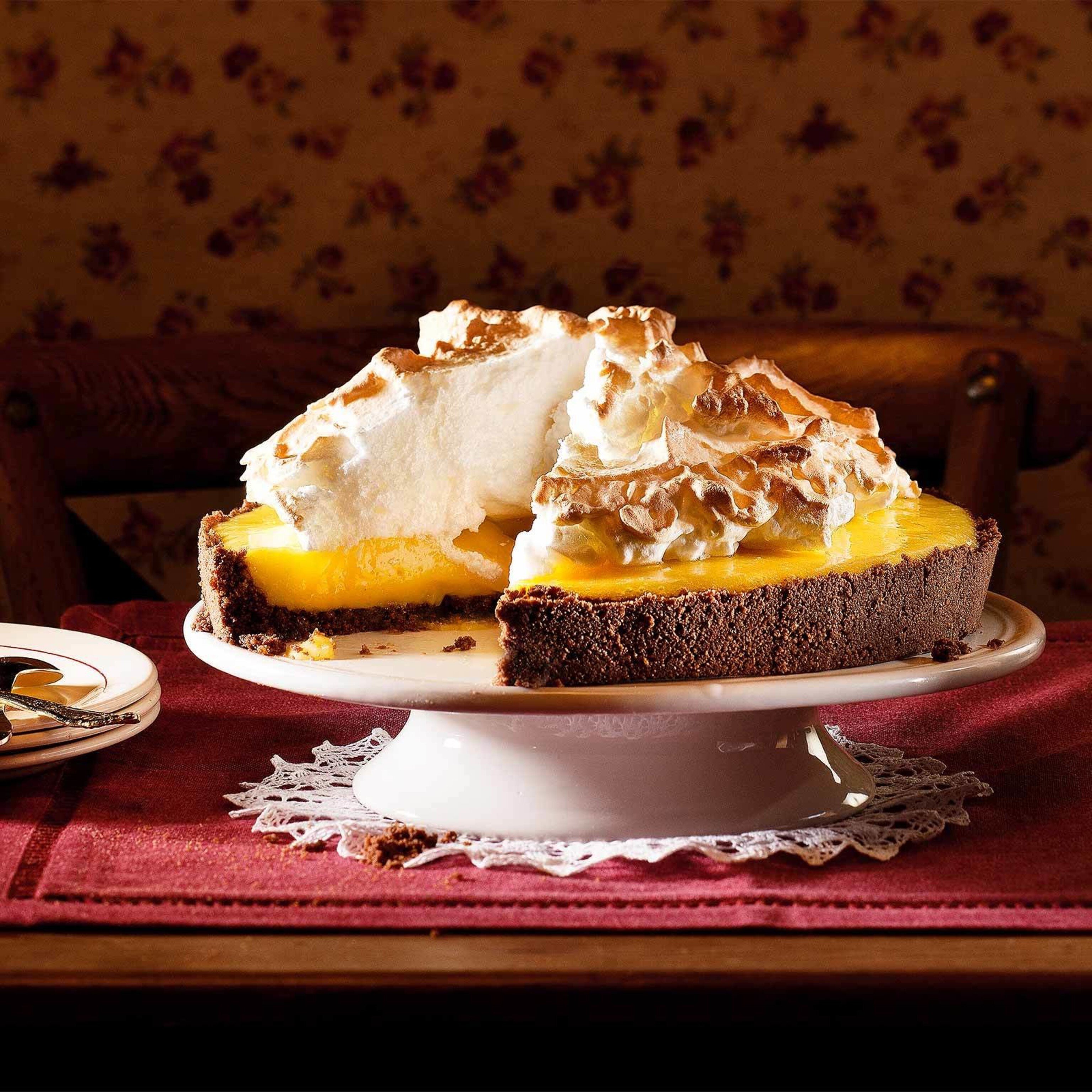 Zitronen-Meringue-Tarte