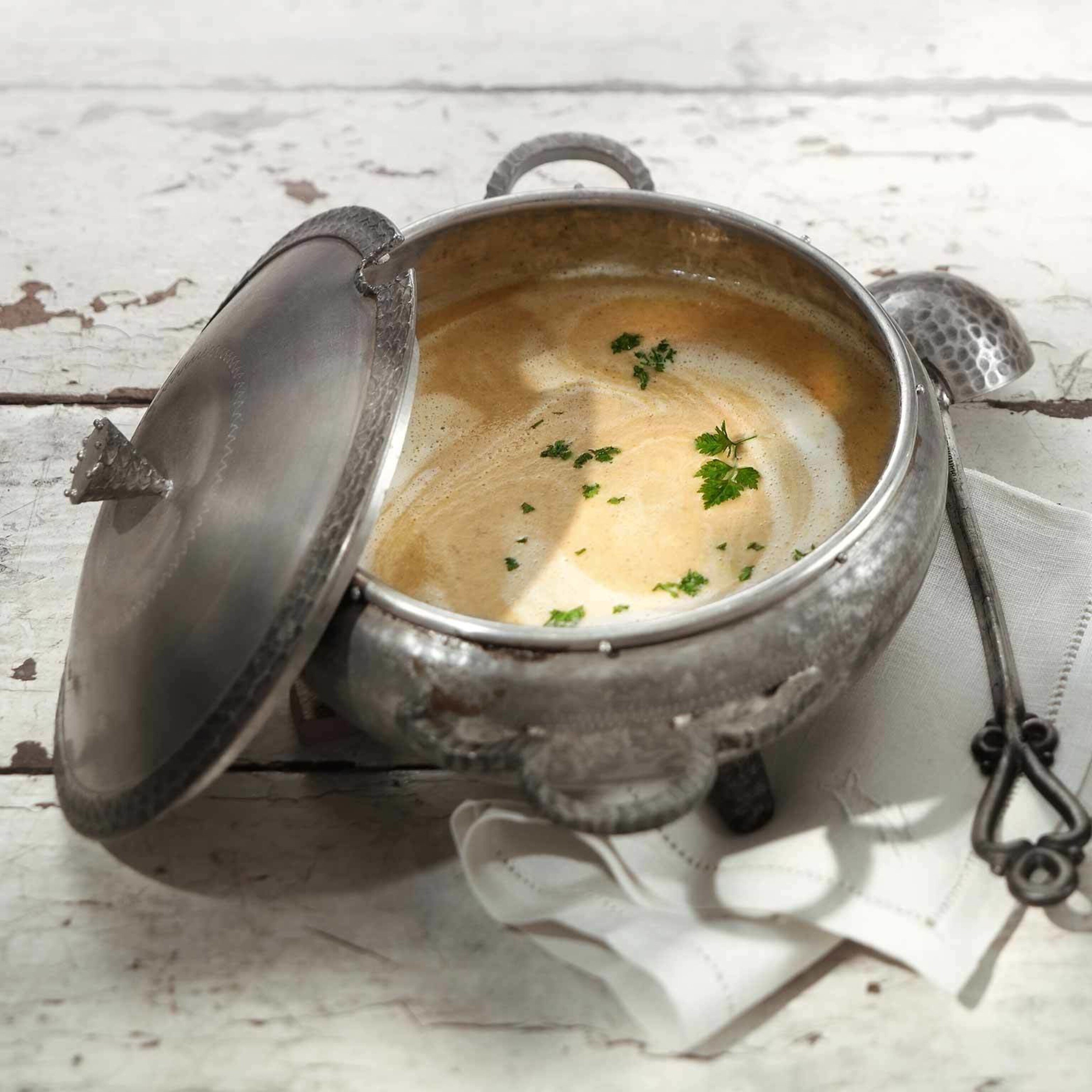 Zuppa di funghi (Pilzsuppe)