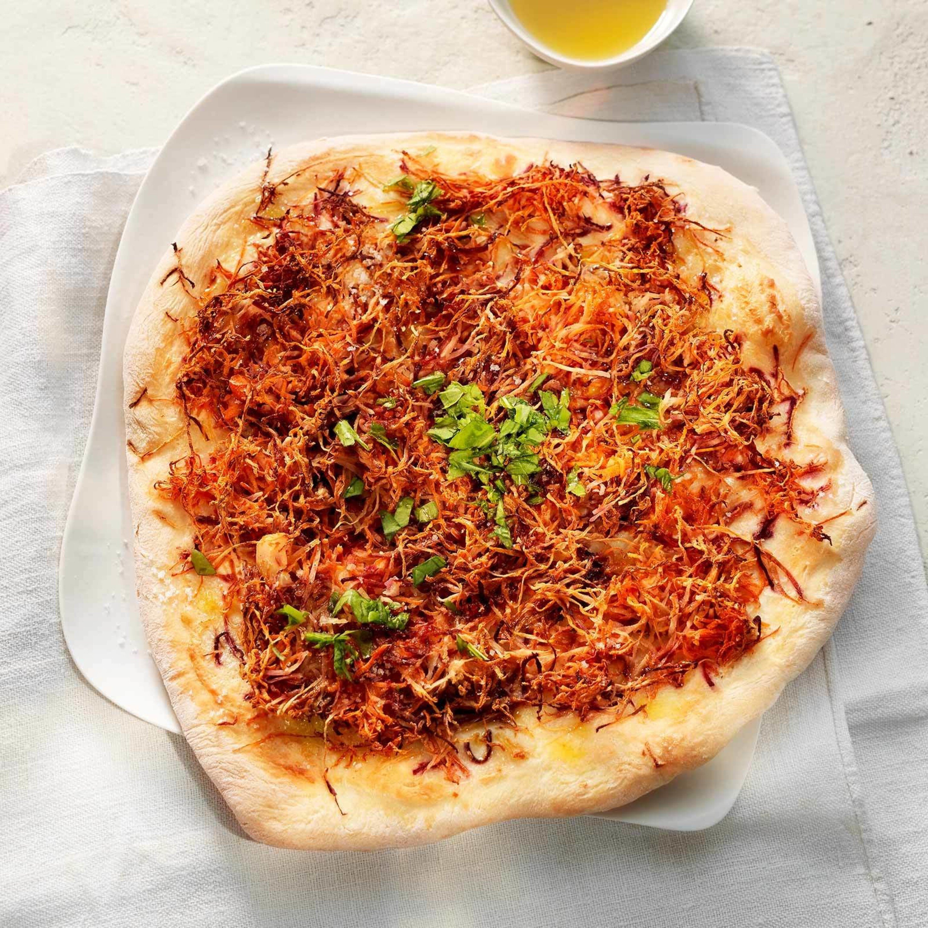 Rüebli-Pizza