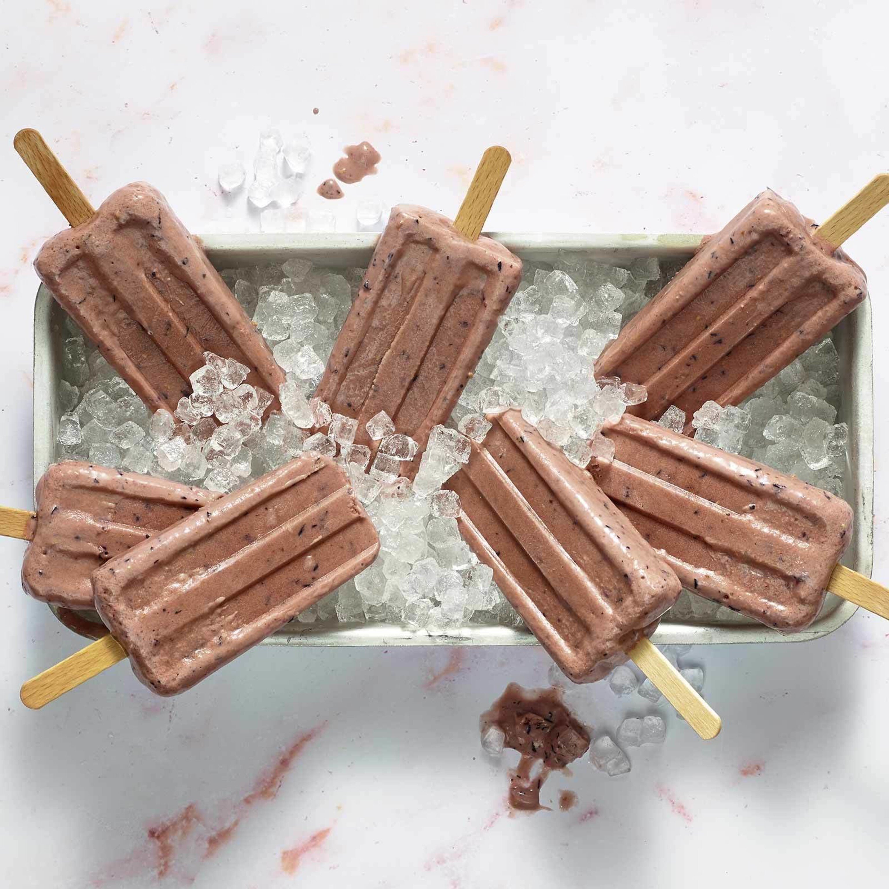 Glace protéinée aux baies