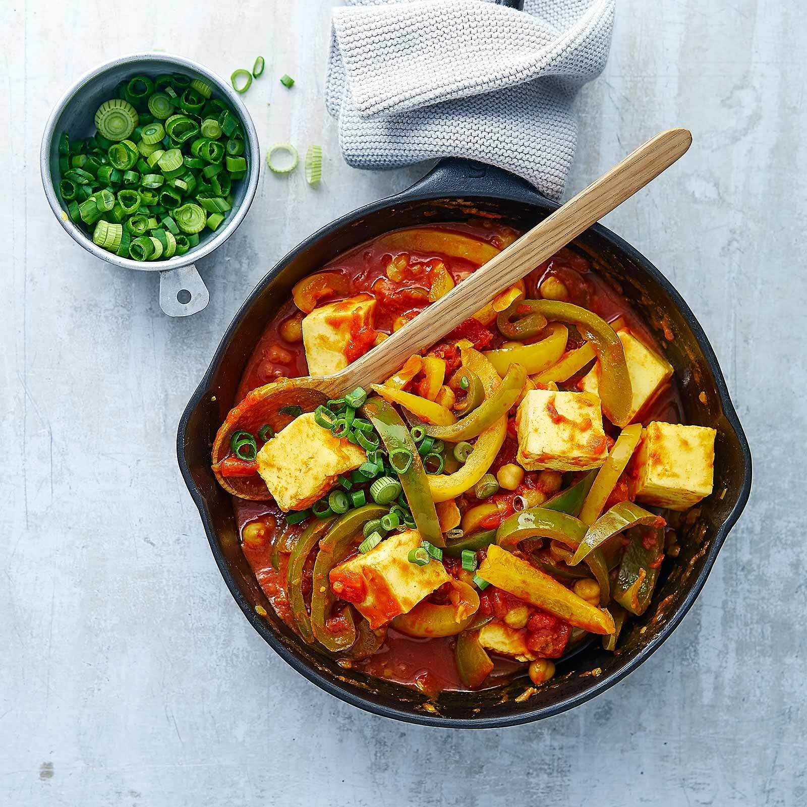 Kichererbsencurry mit Paneer