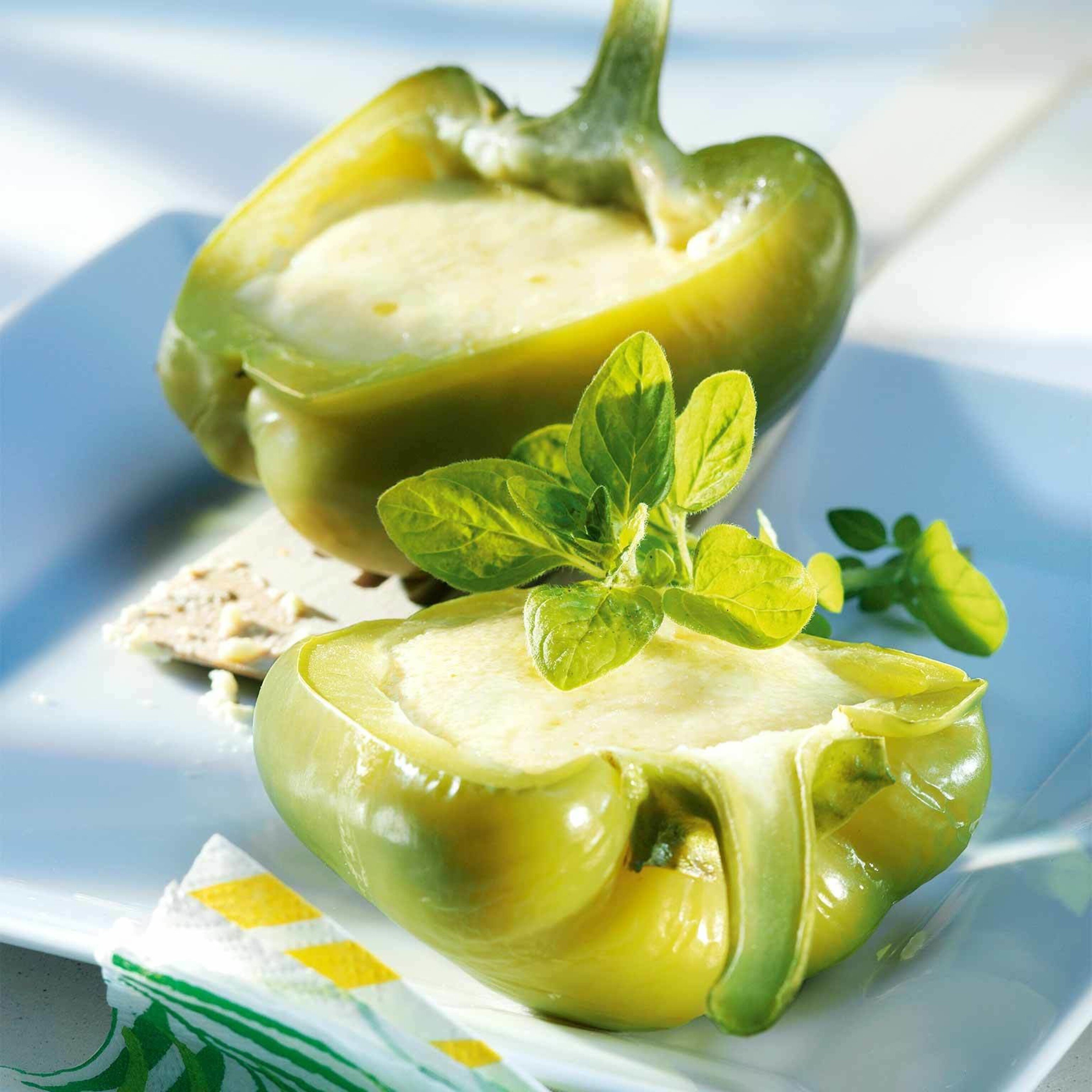 Gefüllte Peperoni mit Quark
