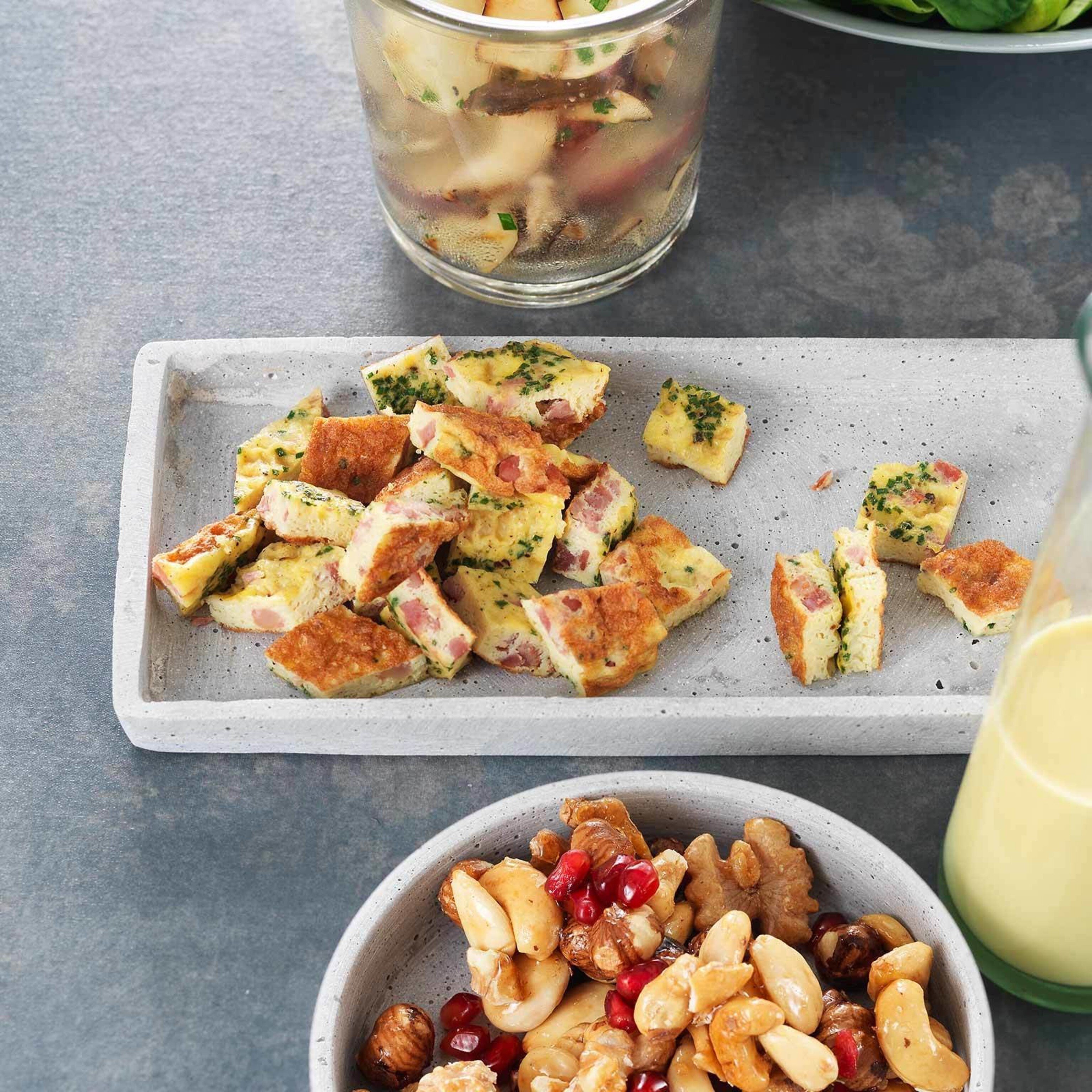 Frittata aux lardons