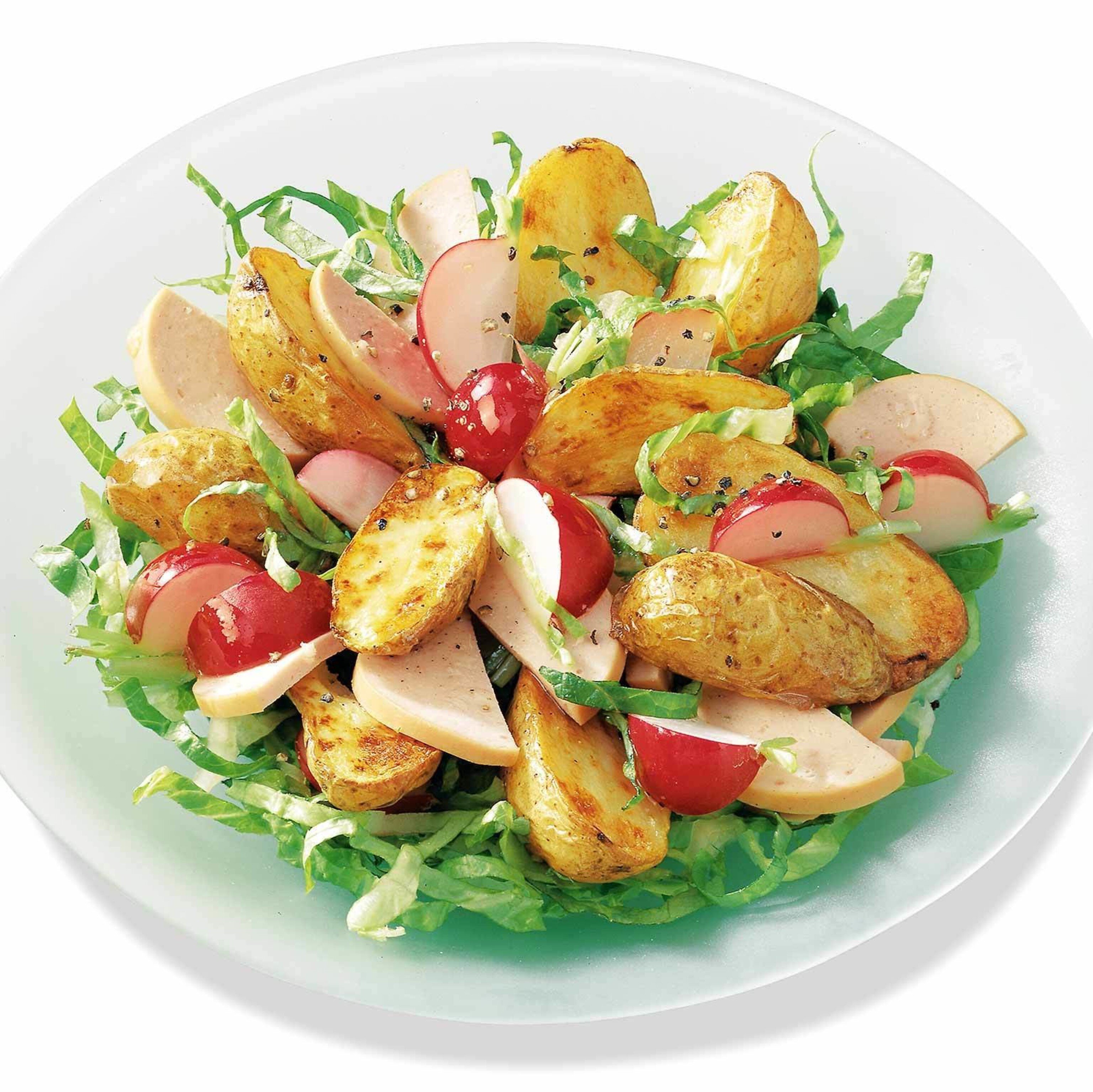 Salade de pommes de terre au four