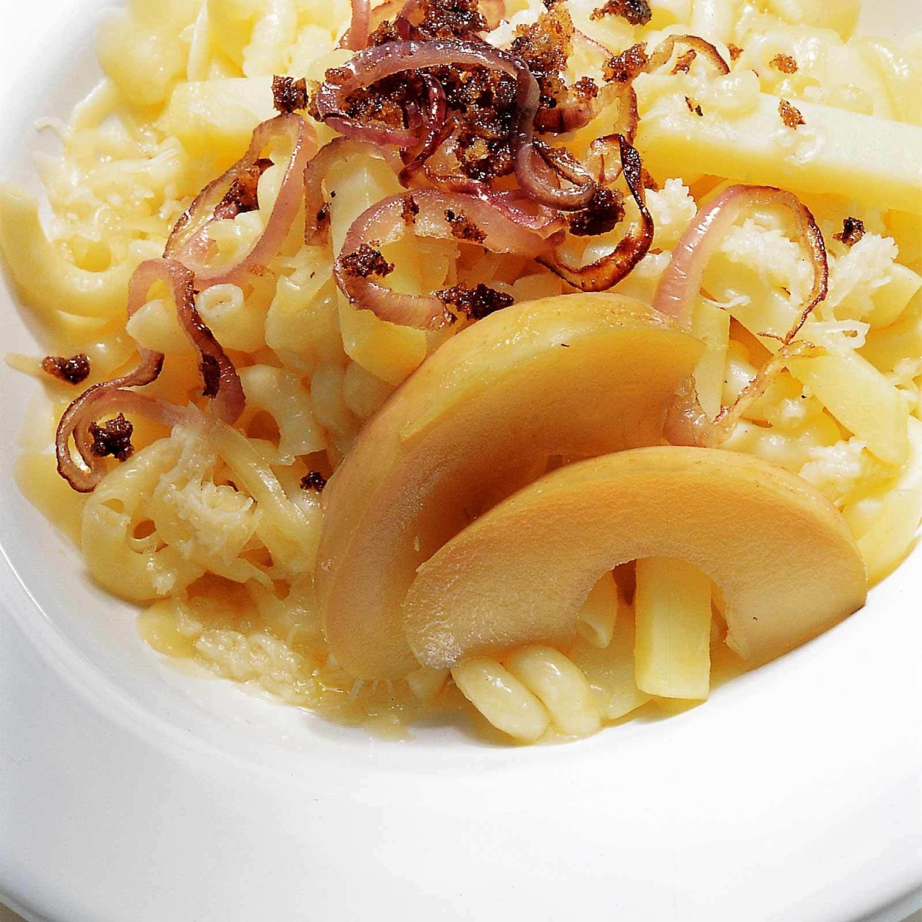 Cornettes au fromage d’Appenzell
