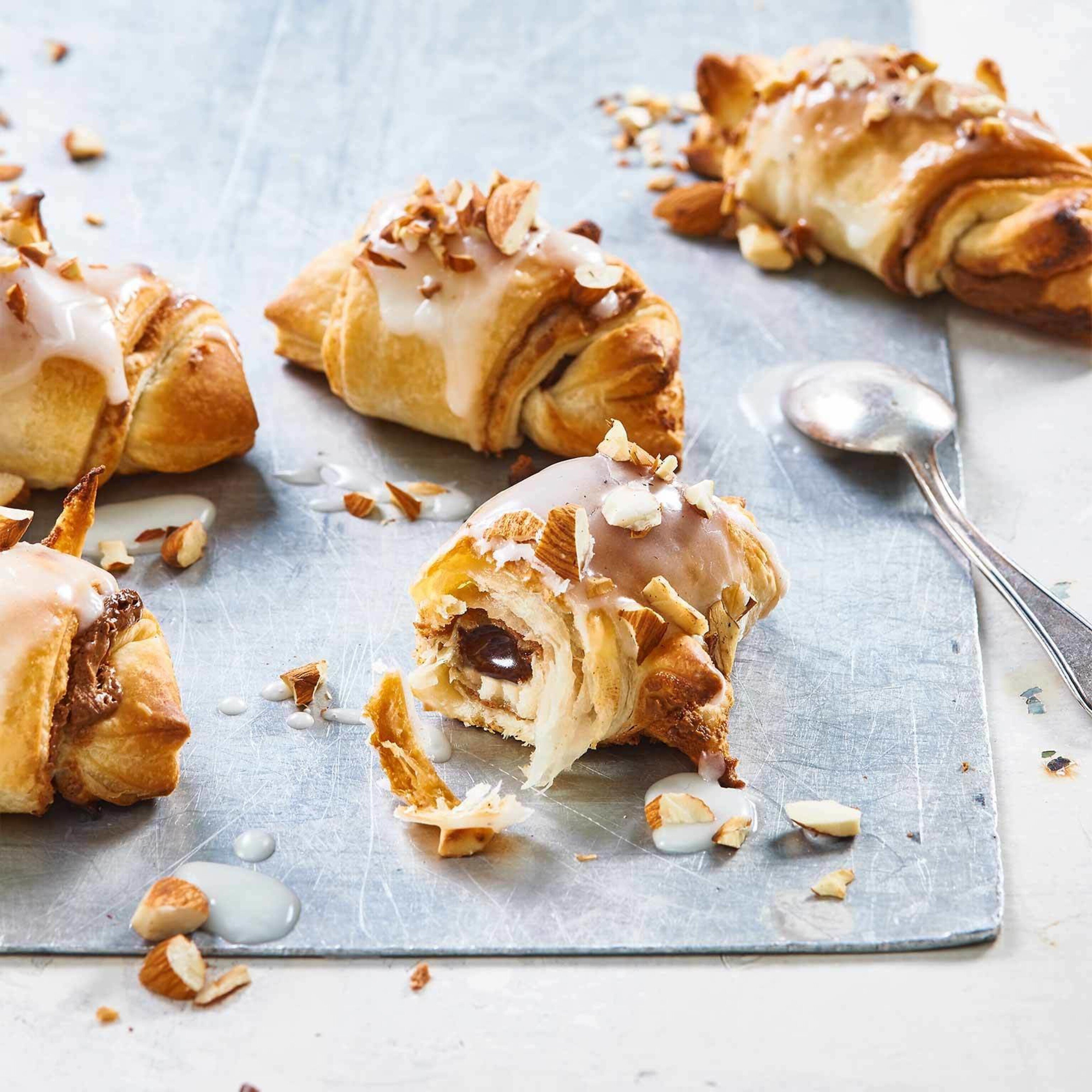 Croissants aux amandes