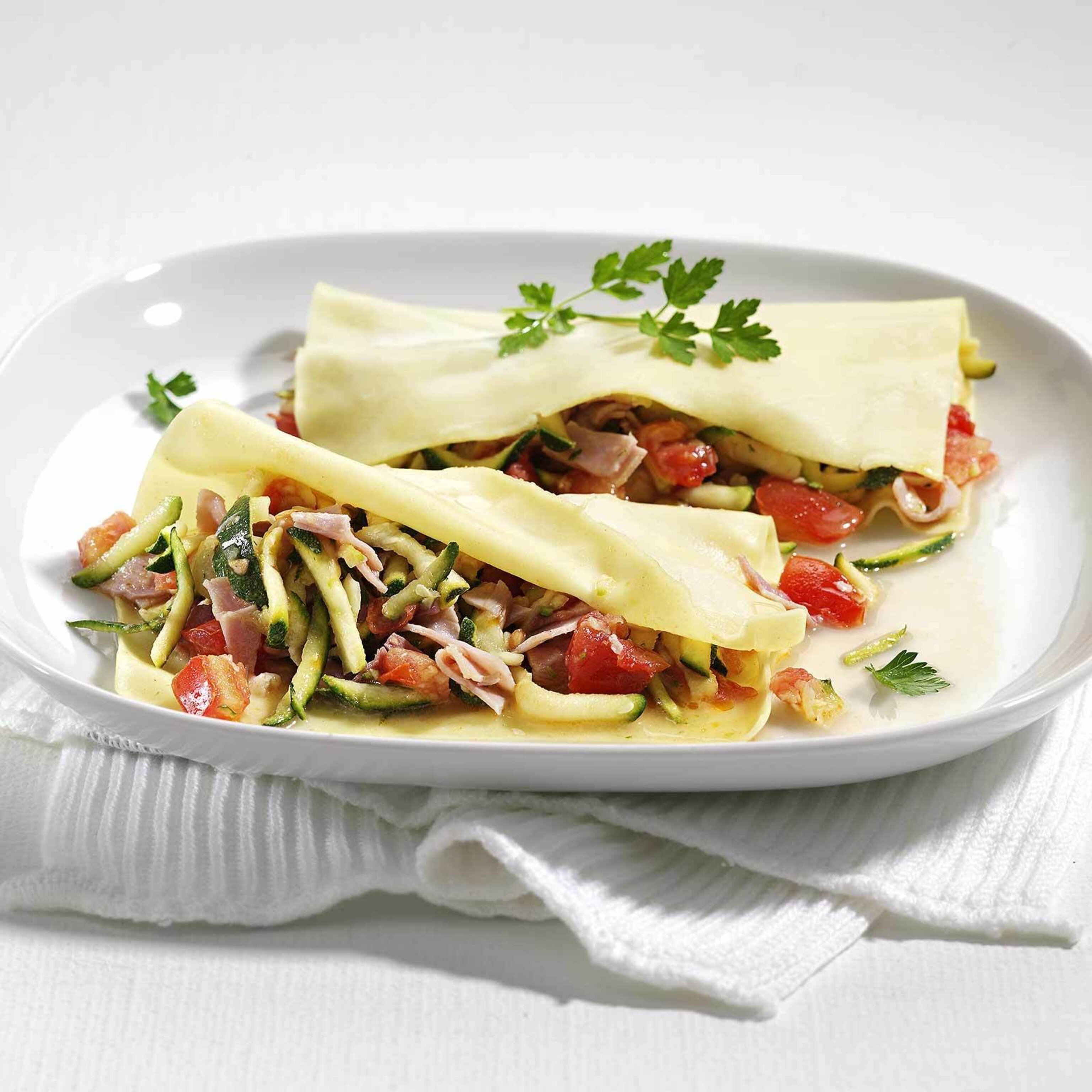 Offene Sommer-Ravioli