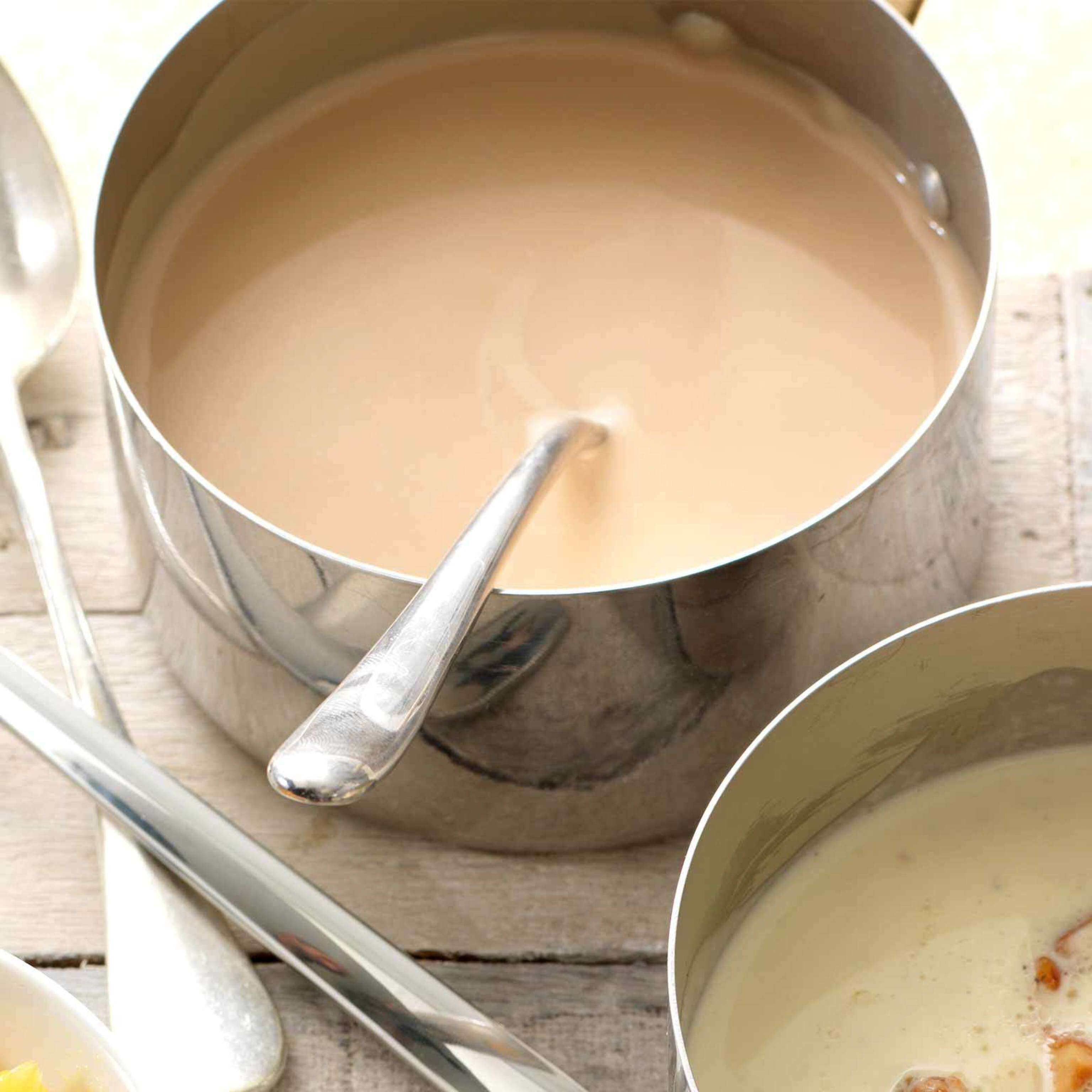 Kokossauce mit Schwarztee