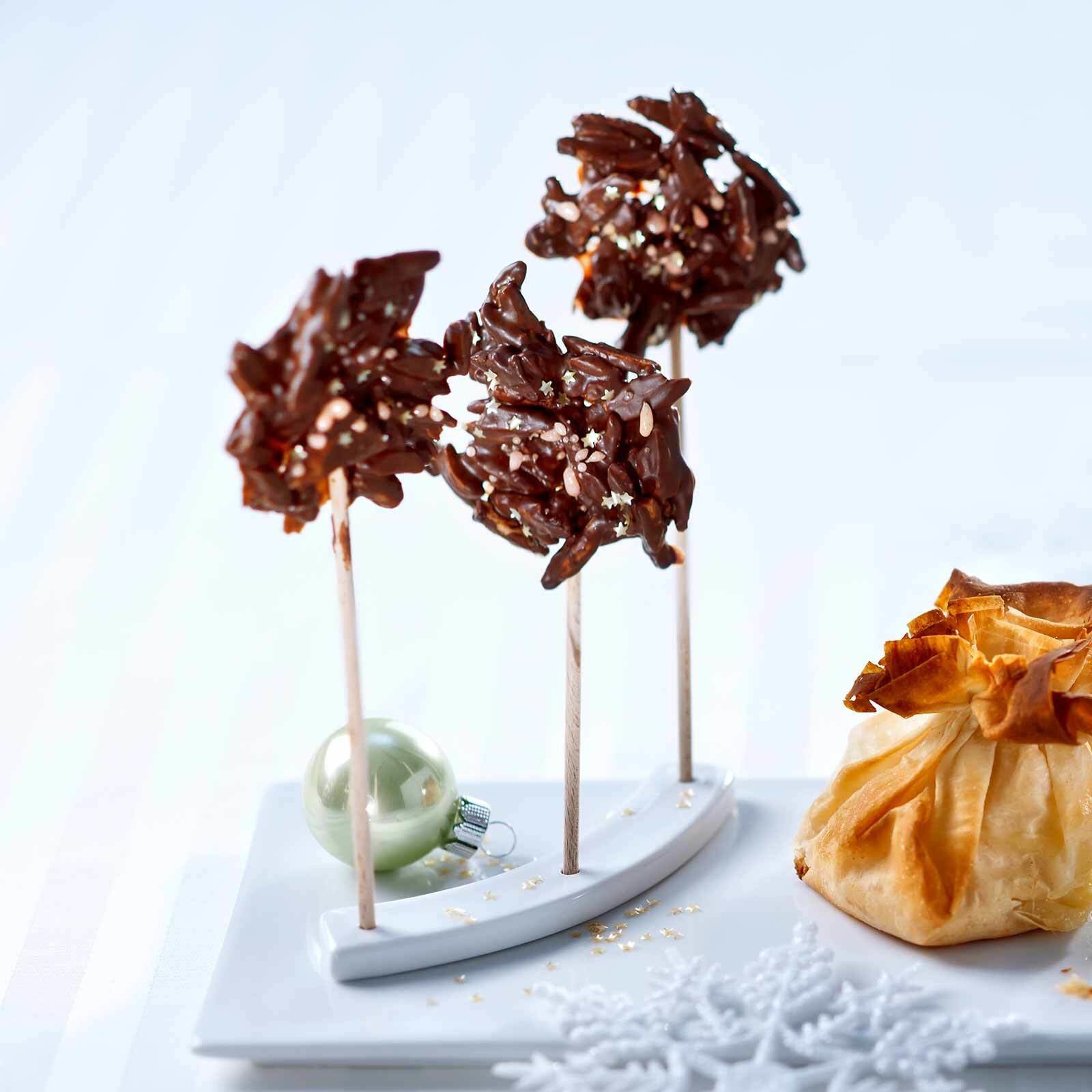 Prickelnde Mandelpops