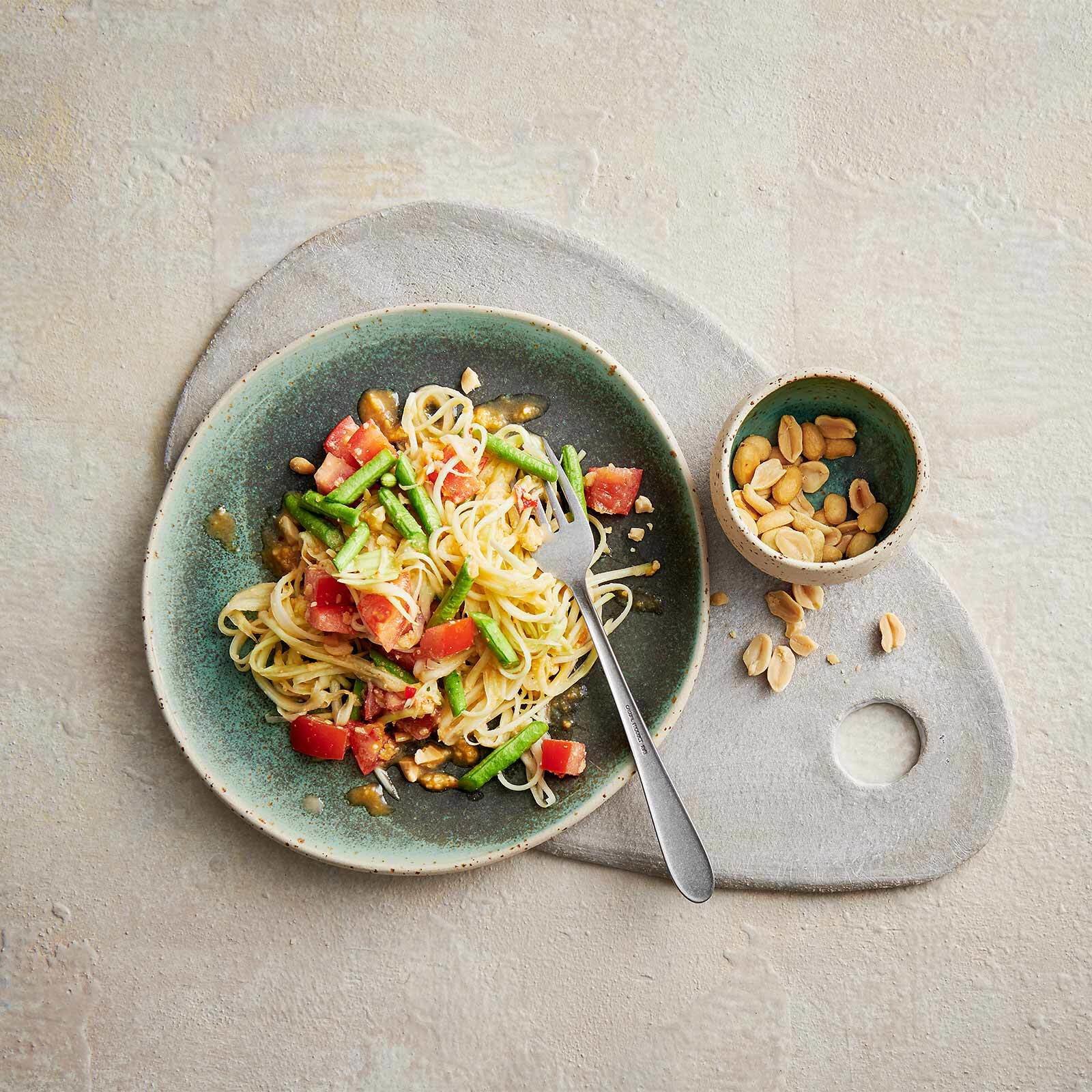 Som tam (salade de papaye verte)