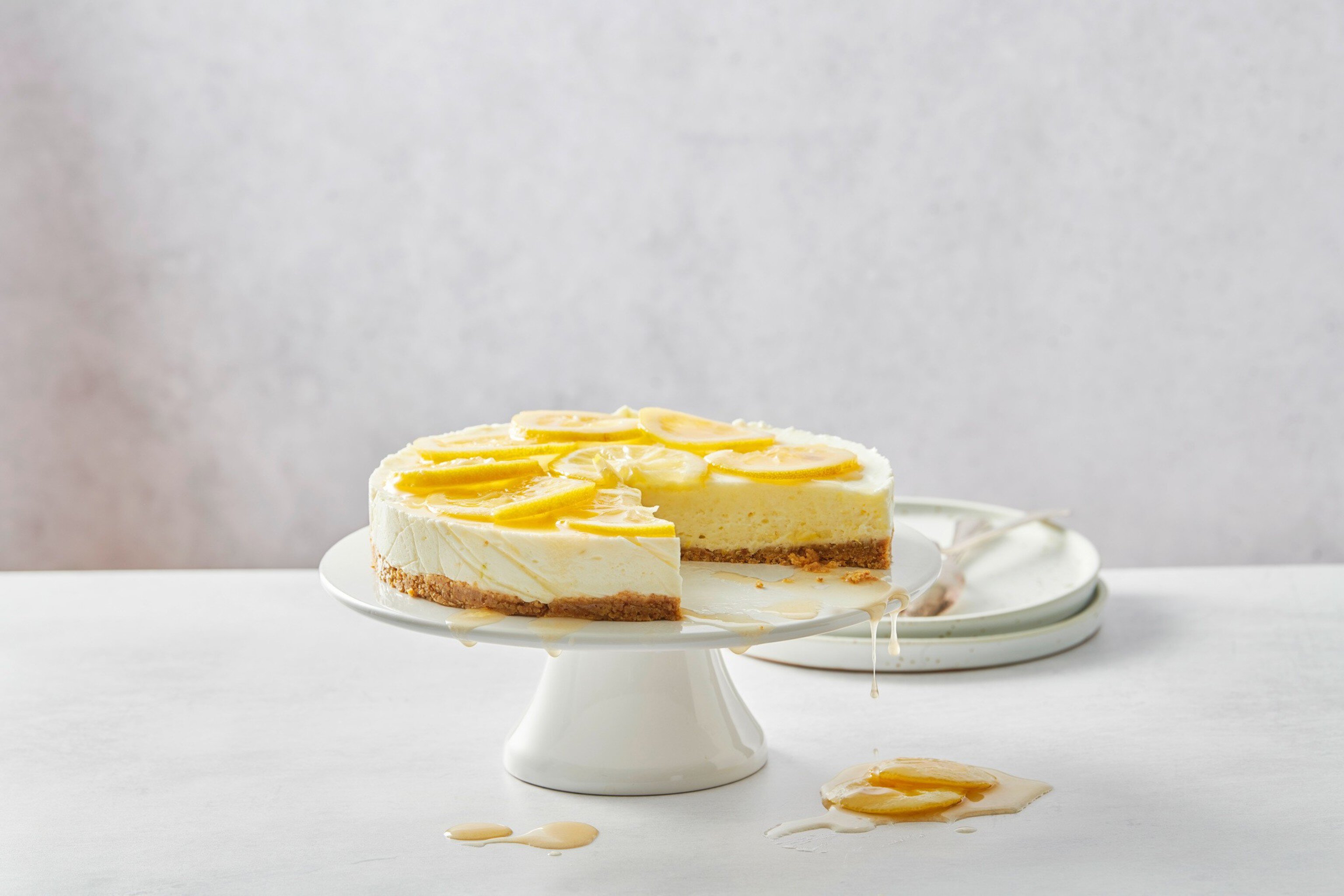 Tarte au séré et citron