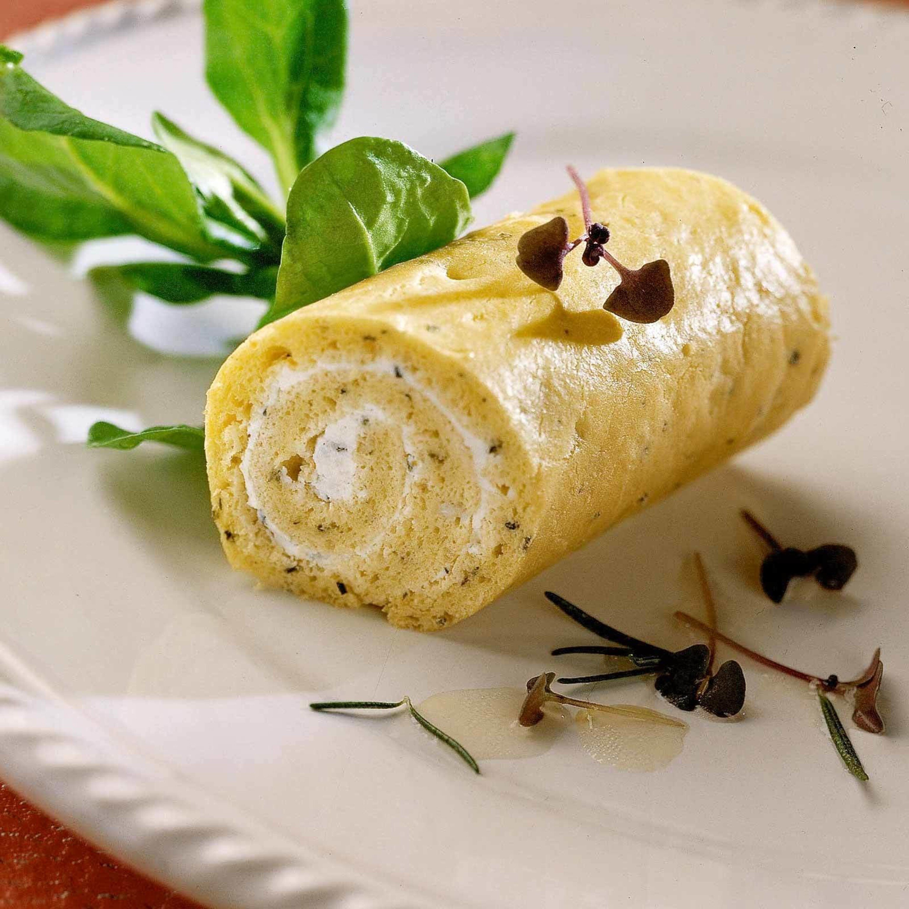 Rosmarinroulade mit Ziegenkäse
