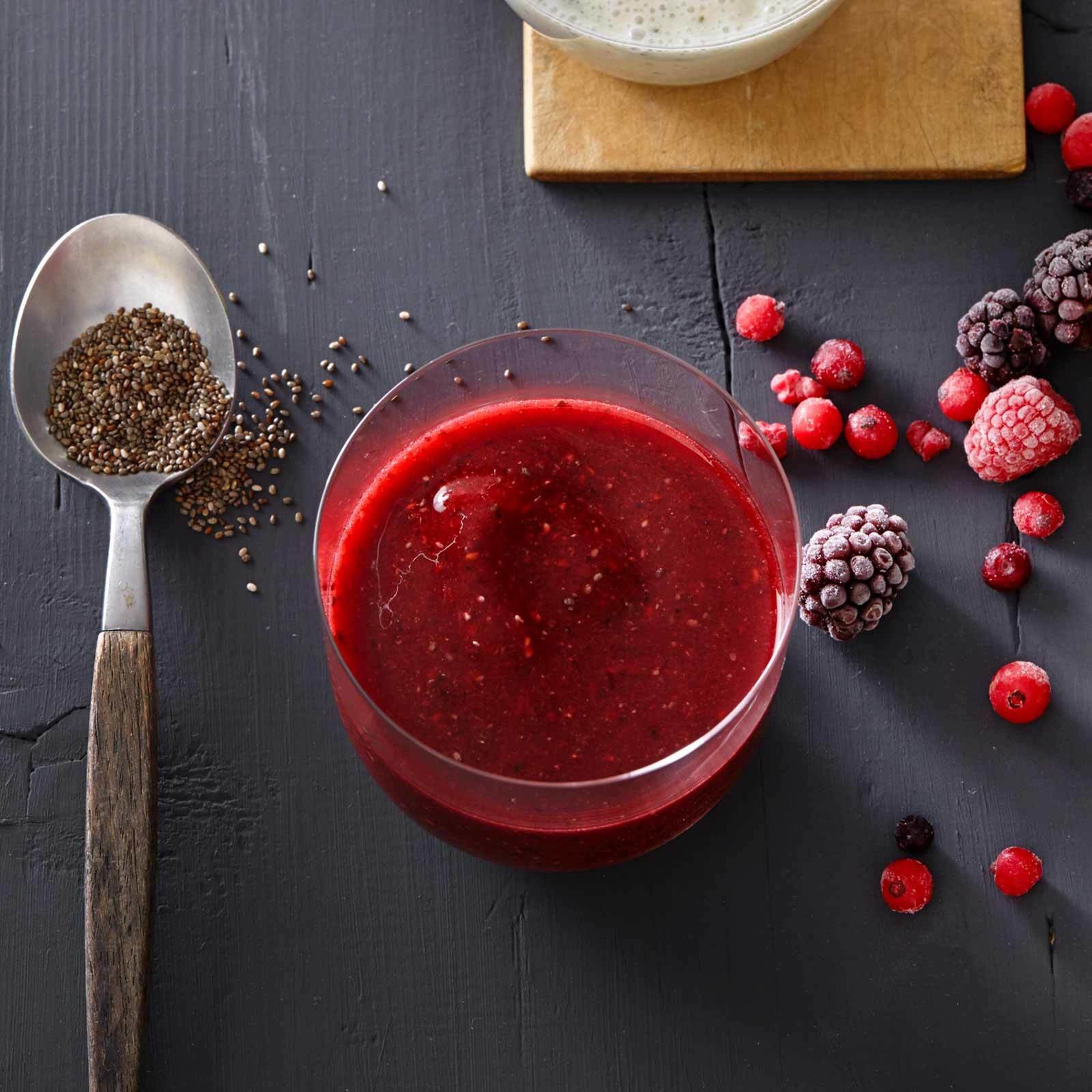 Beeren-Chia-Smoothie