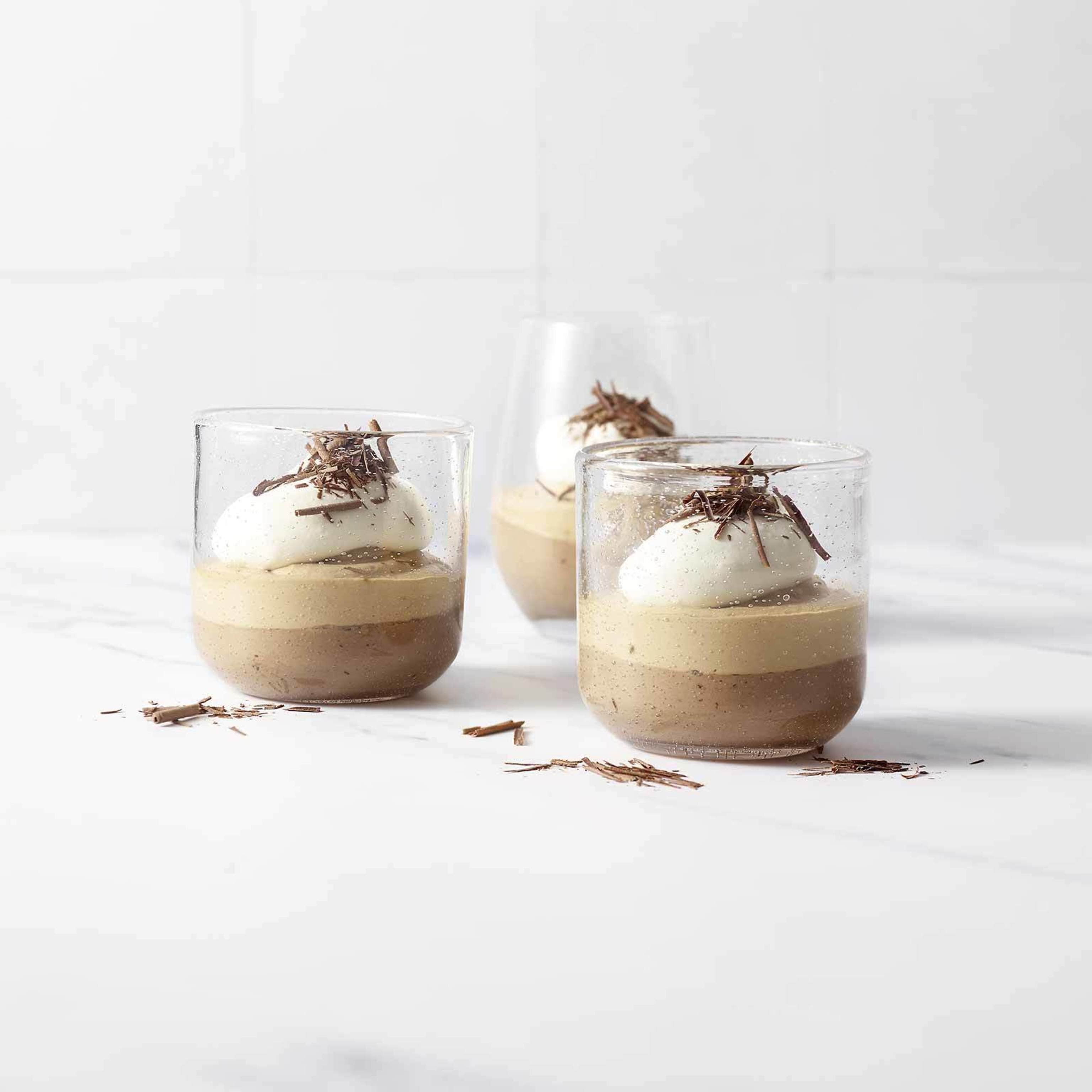 Schokolade-Kaffee-Mousse