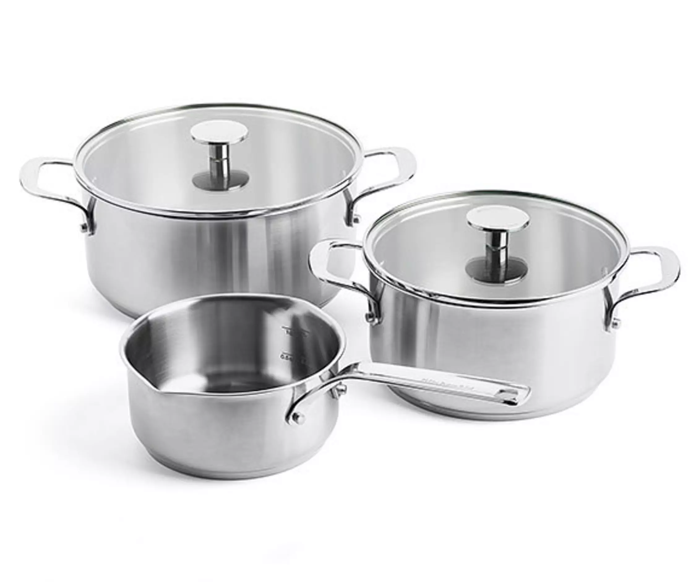 KitchenAid Kochtöpfe, Edelstahl - 3er-Set
