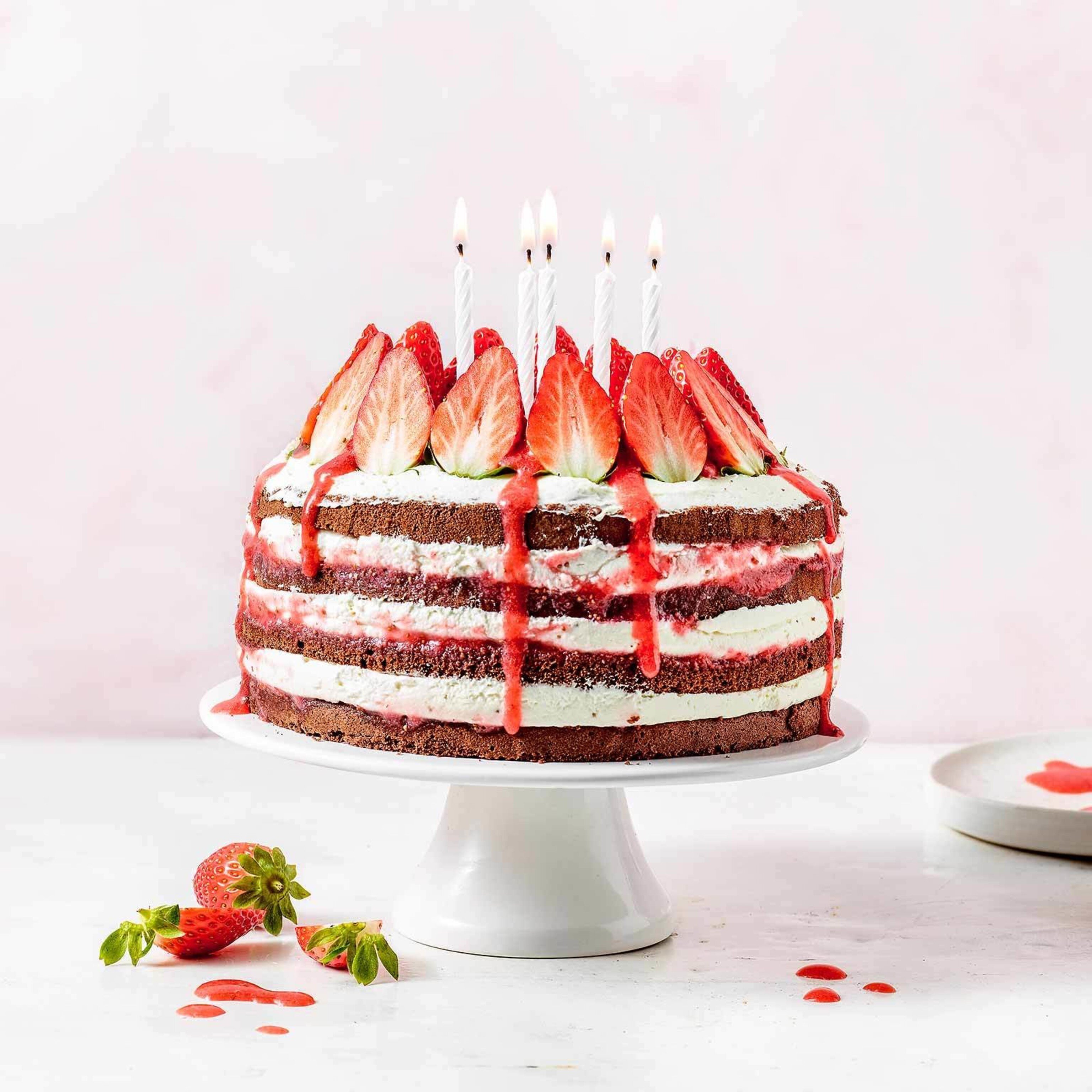 Erdbeer-Schokolade-Torte