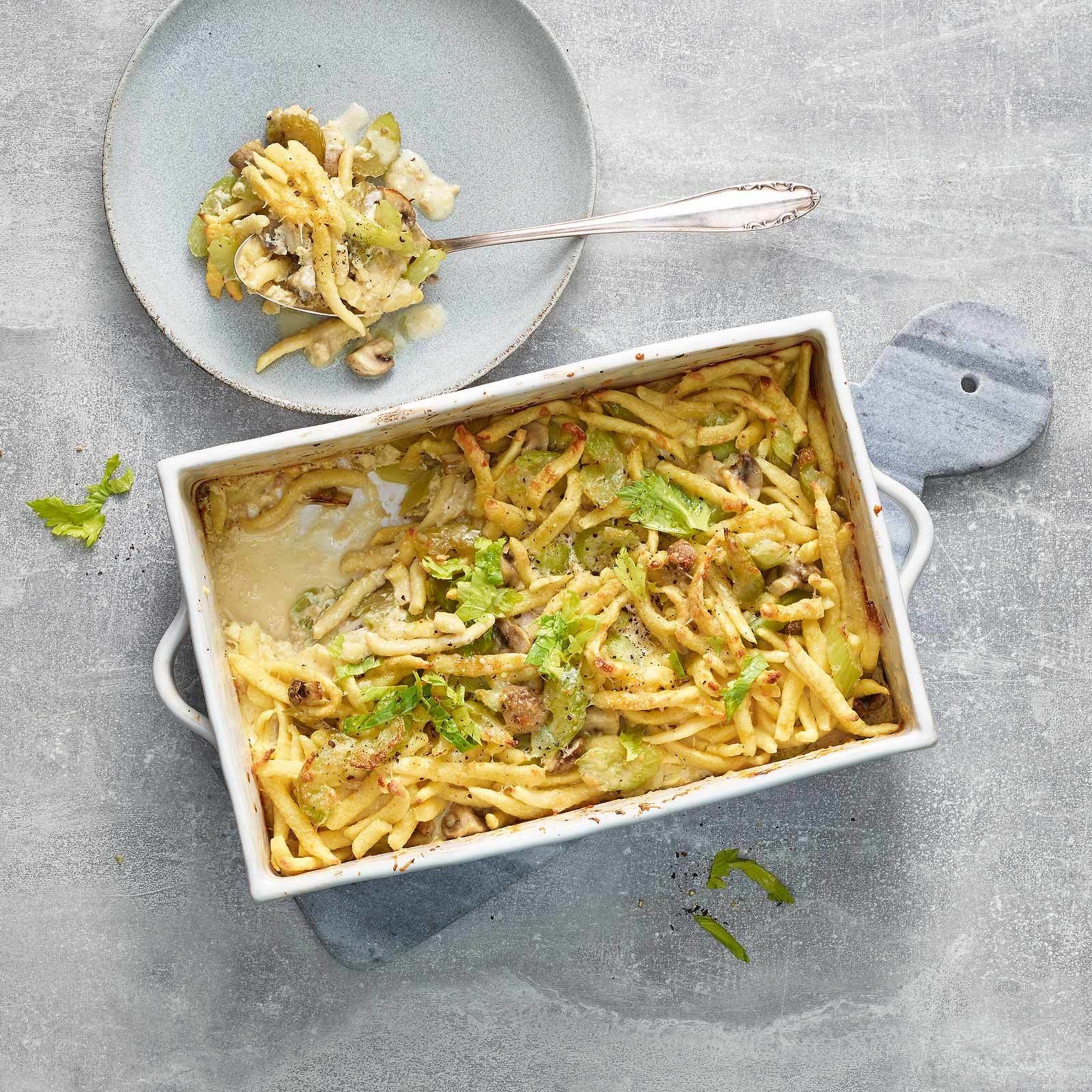 Gratin de spätzli