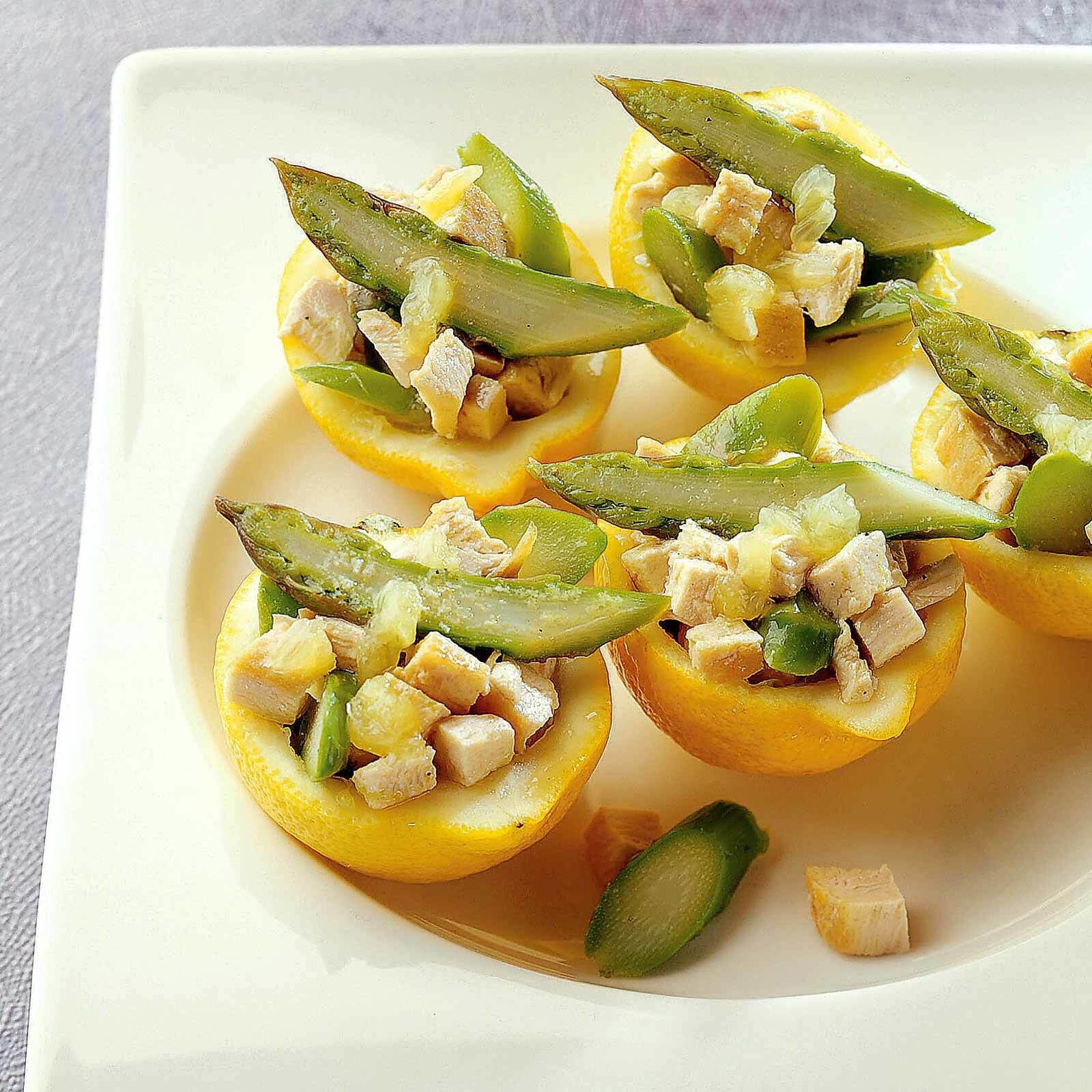 Spargel-Poulet-Salat