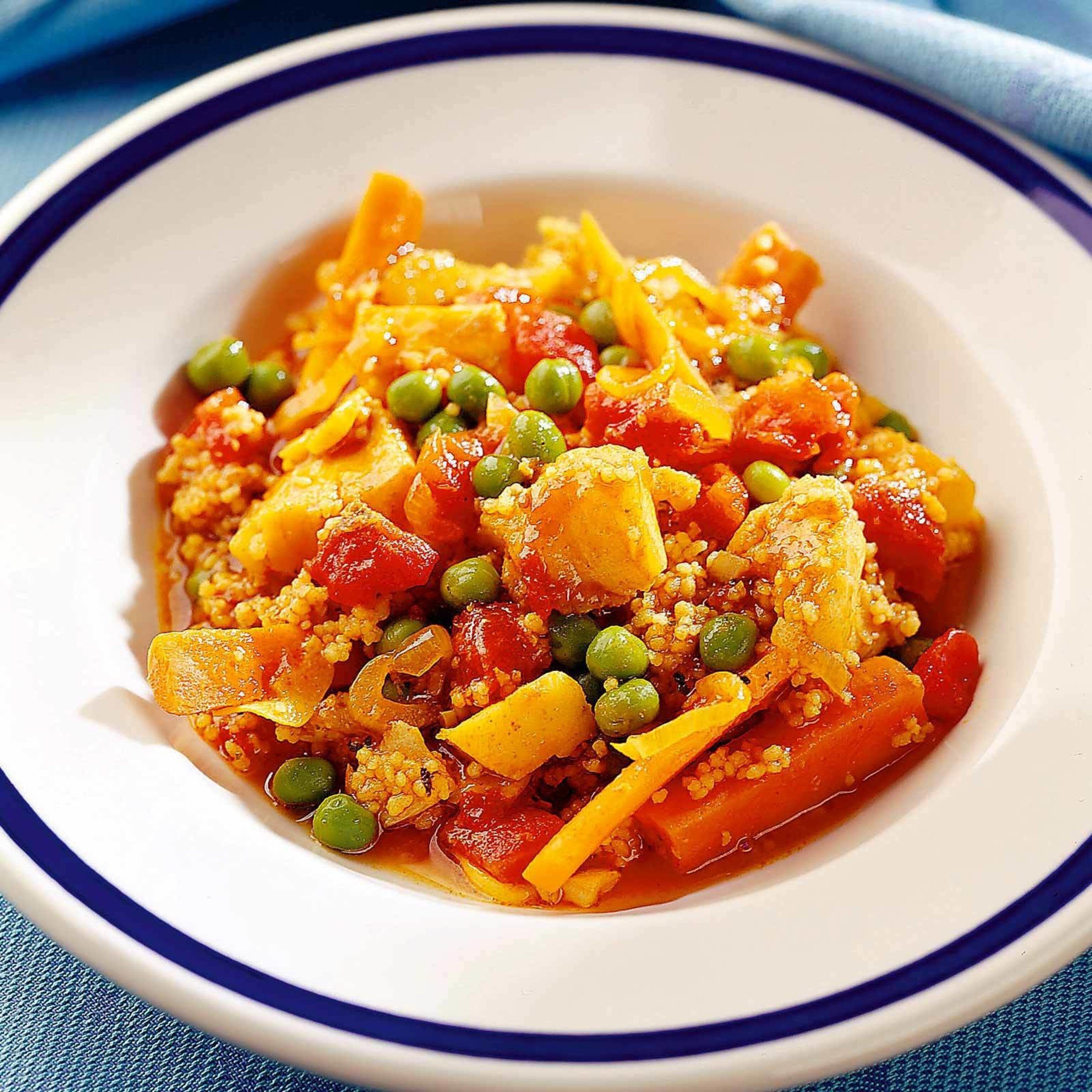 Couscous au cabillaud