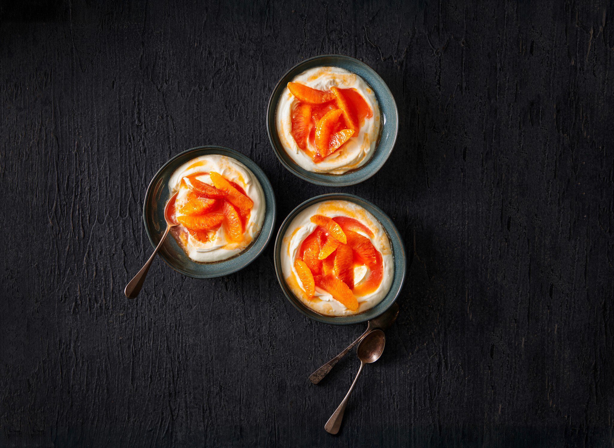 Orangencreme mit Quark