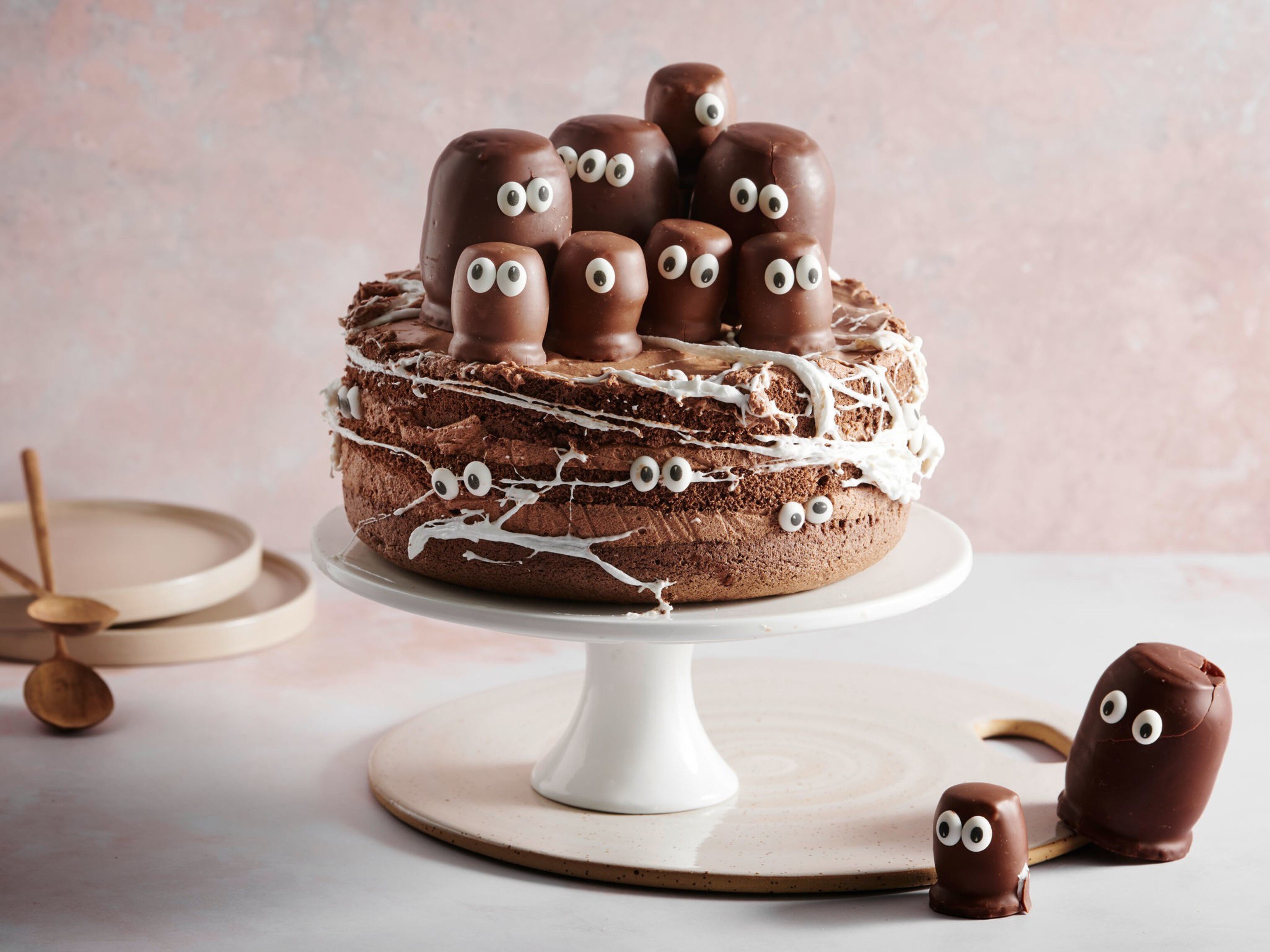 Halloween-Naked Cake