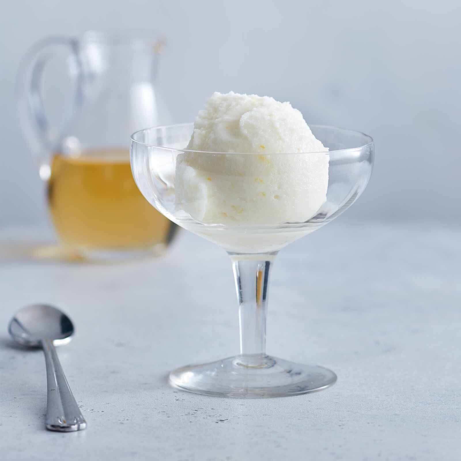 Zitronensorbet