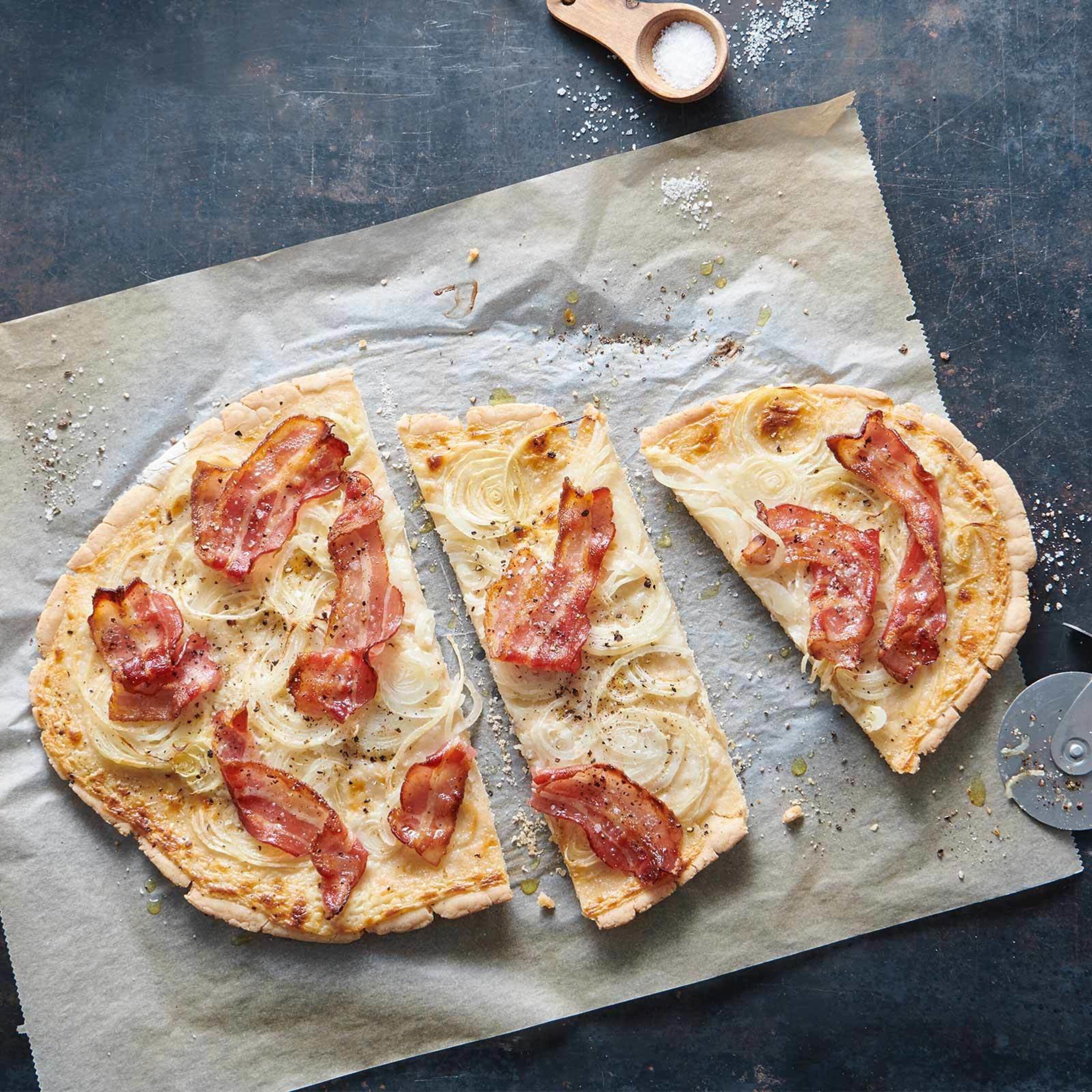 Glutenfreier Flammkuchen