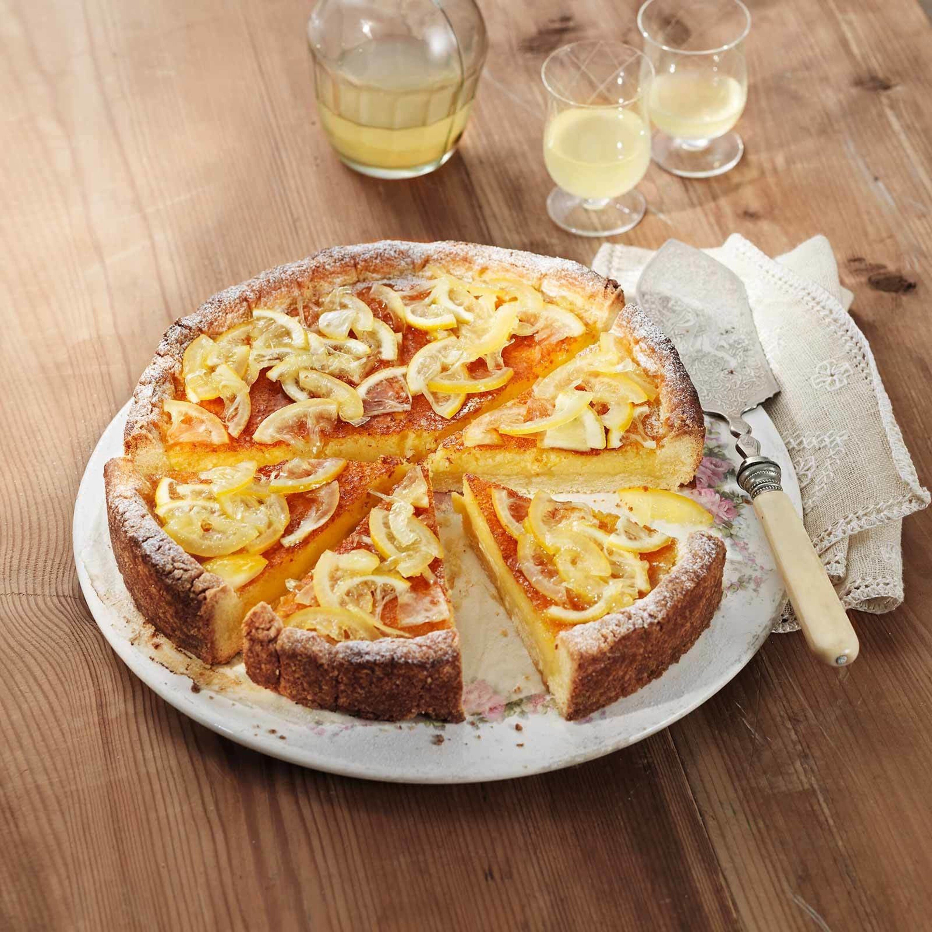 Crostata al limone