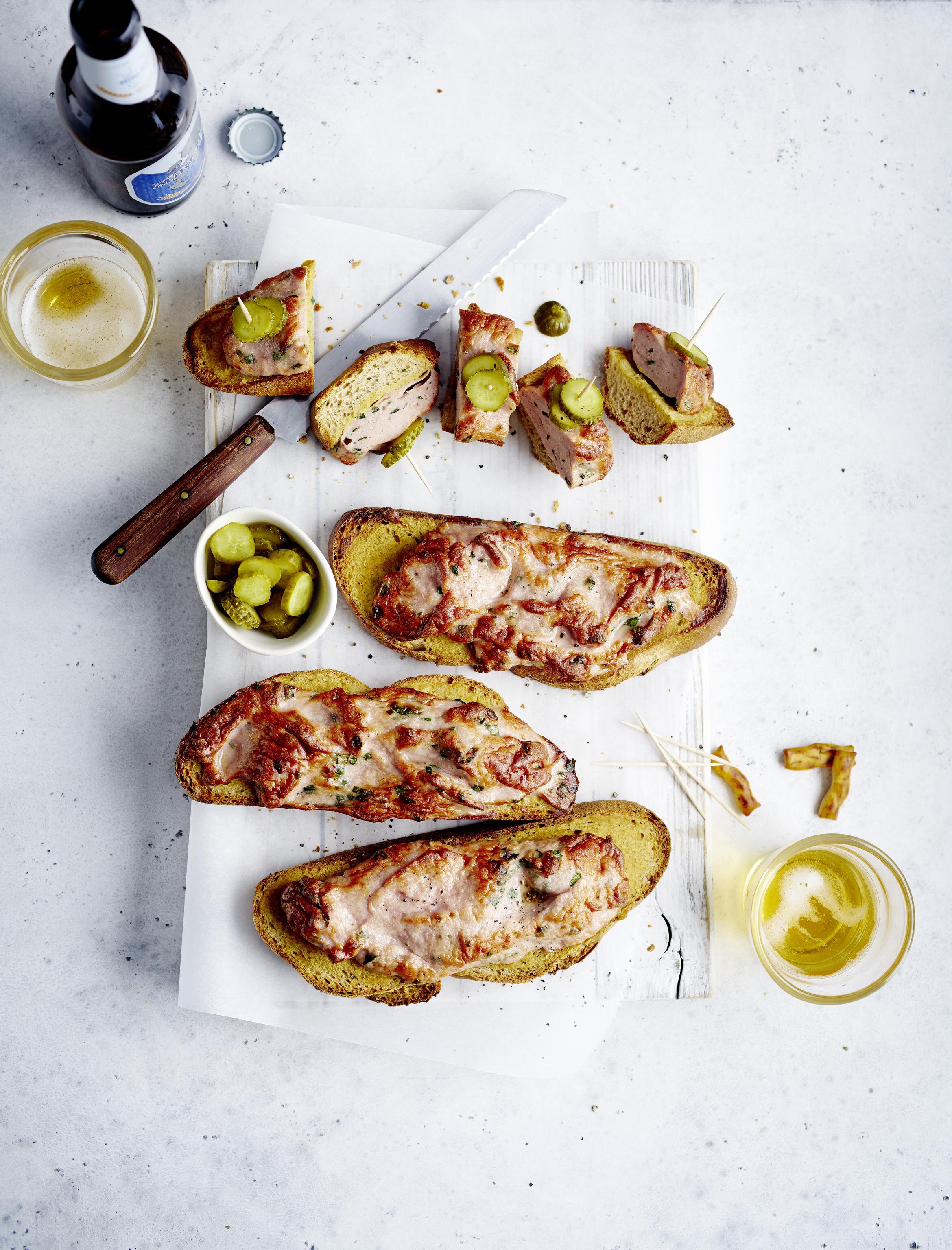 Crostinis au fromage d’Italie