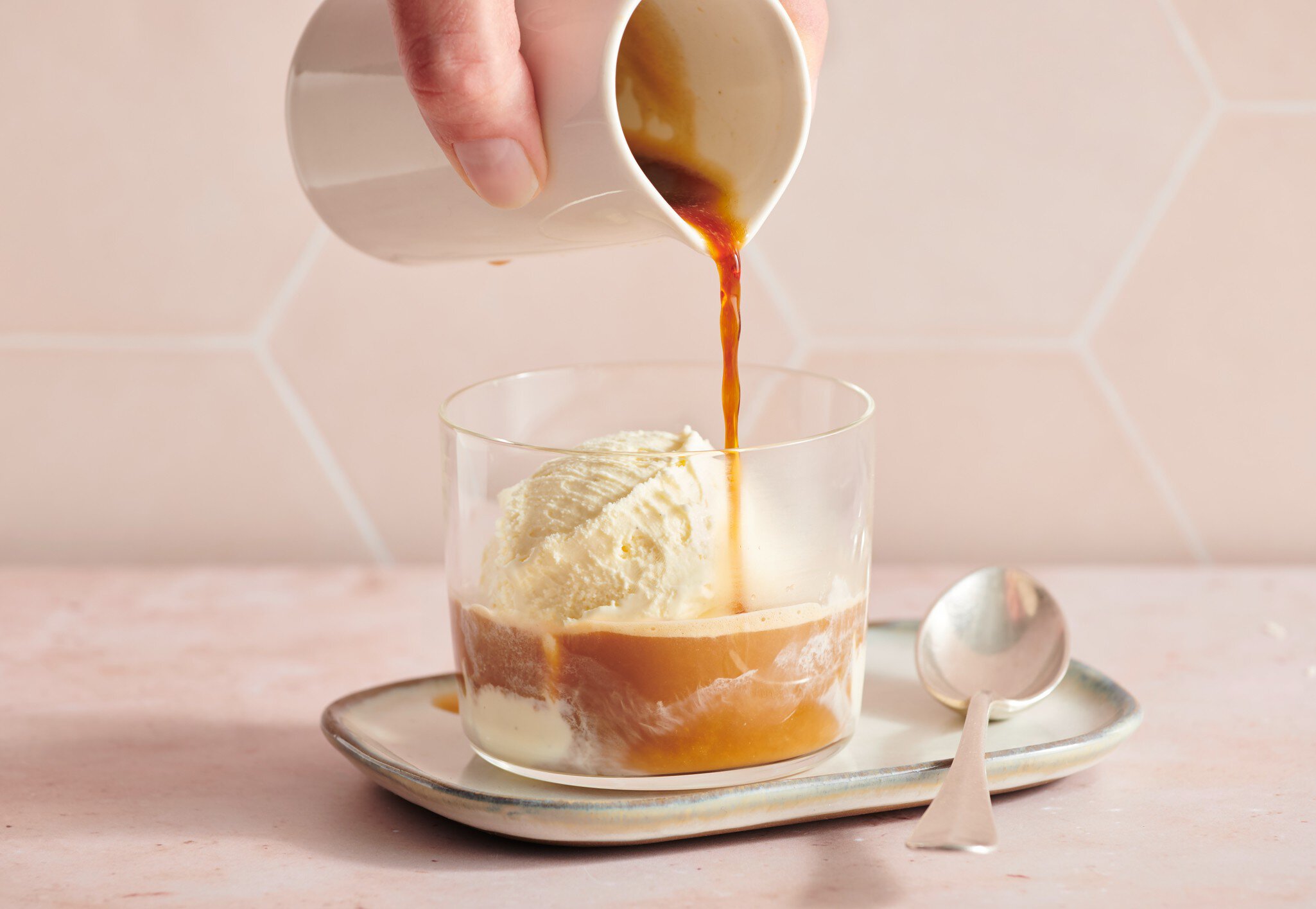 Affogato al caffè