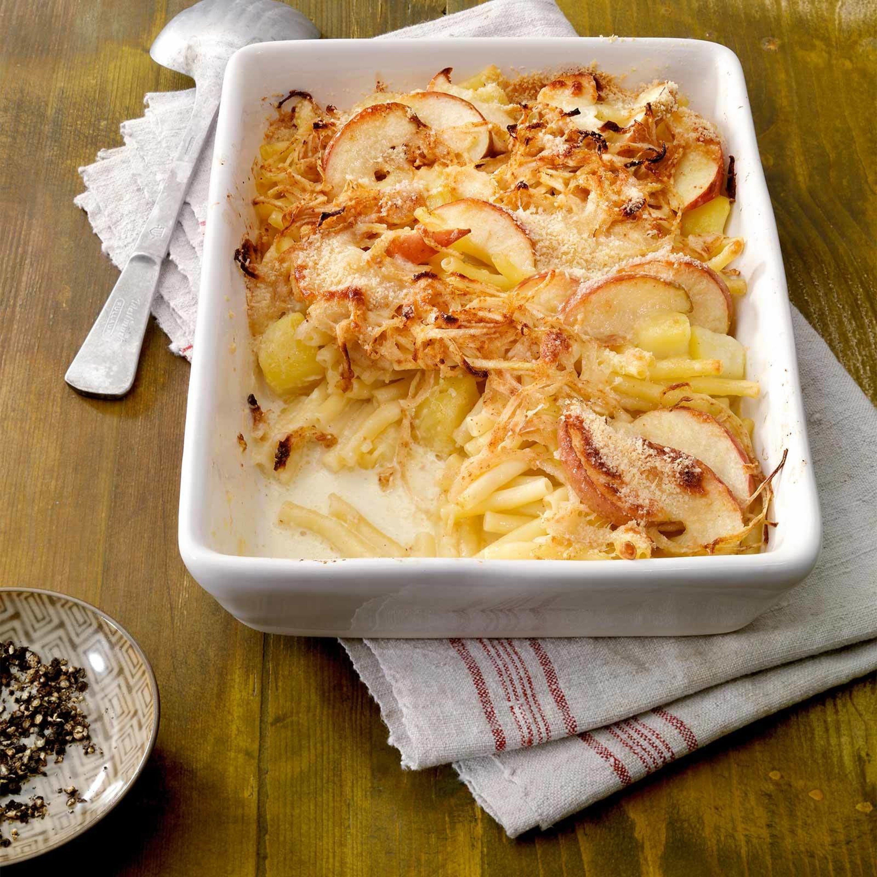 Älplermagronen-Gratin