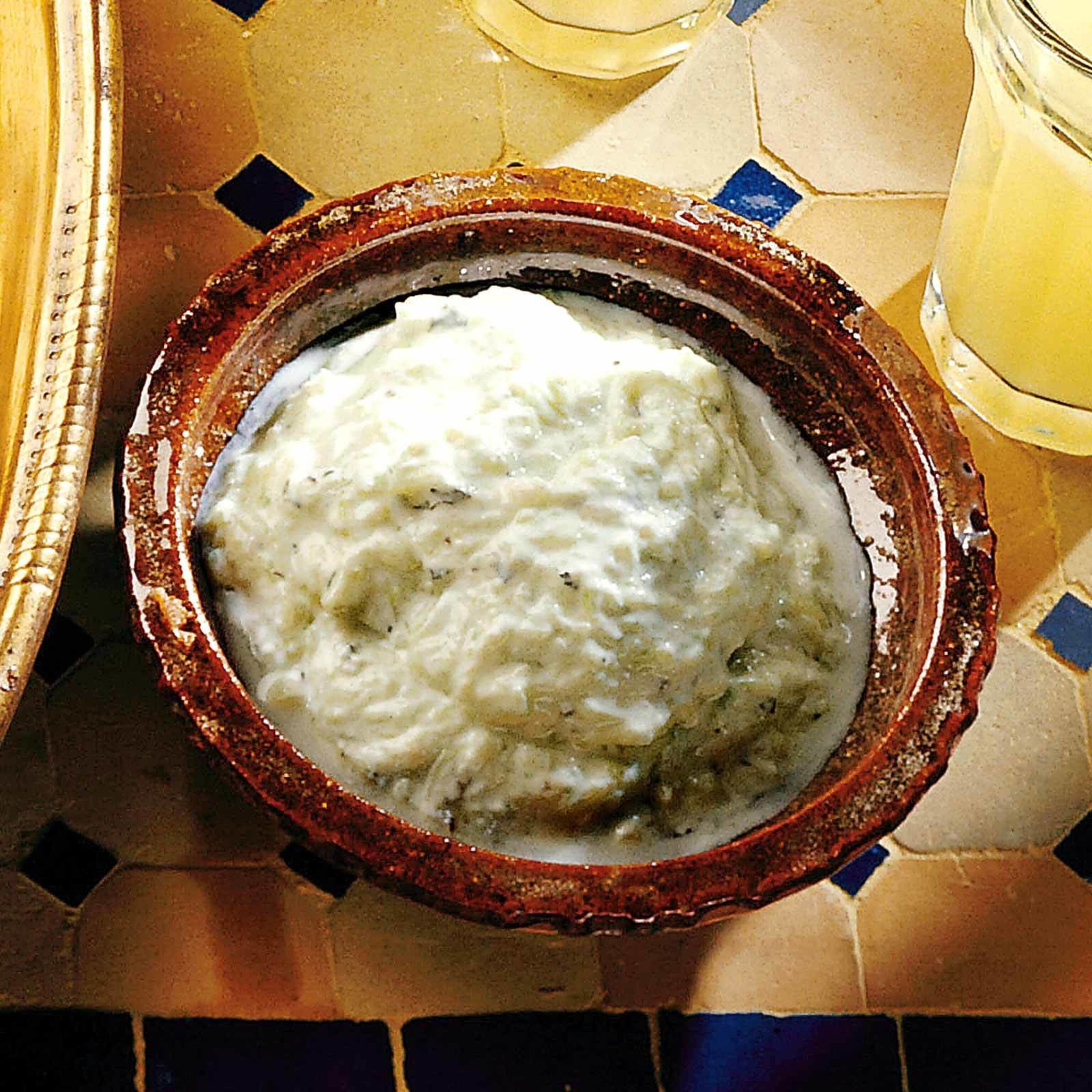 Dip yogourt au concombre