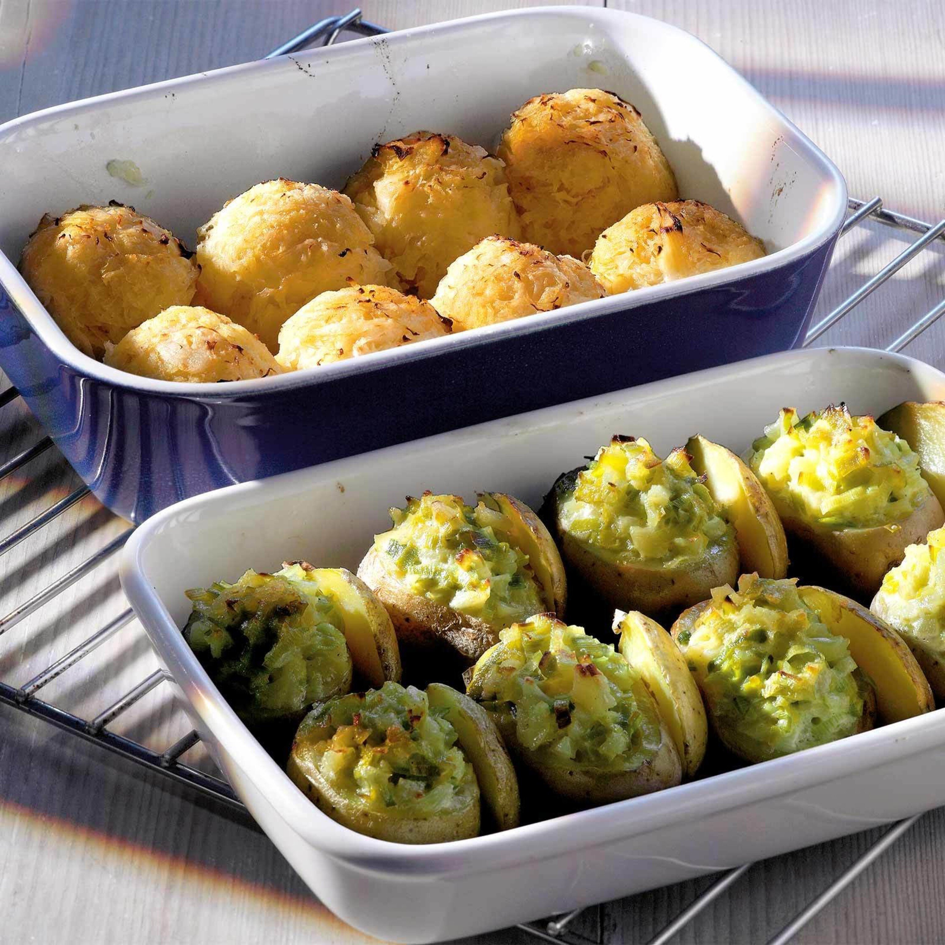 Barquettes de pommes de terre