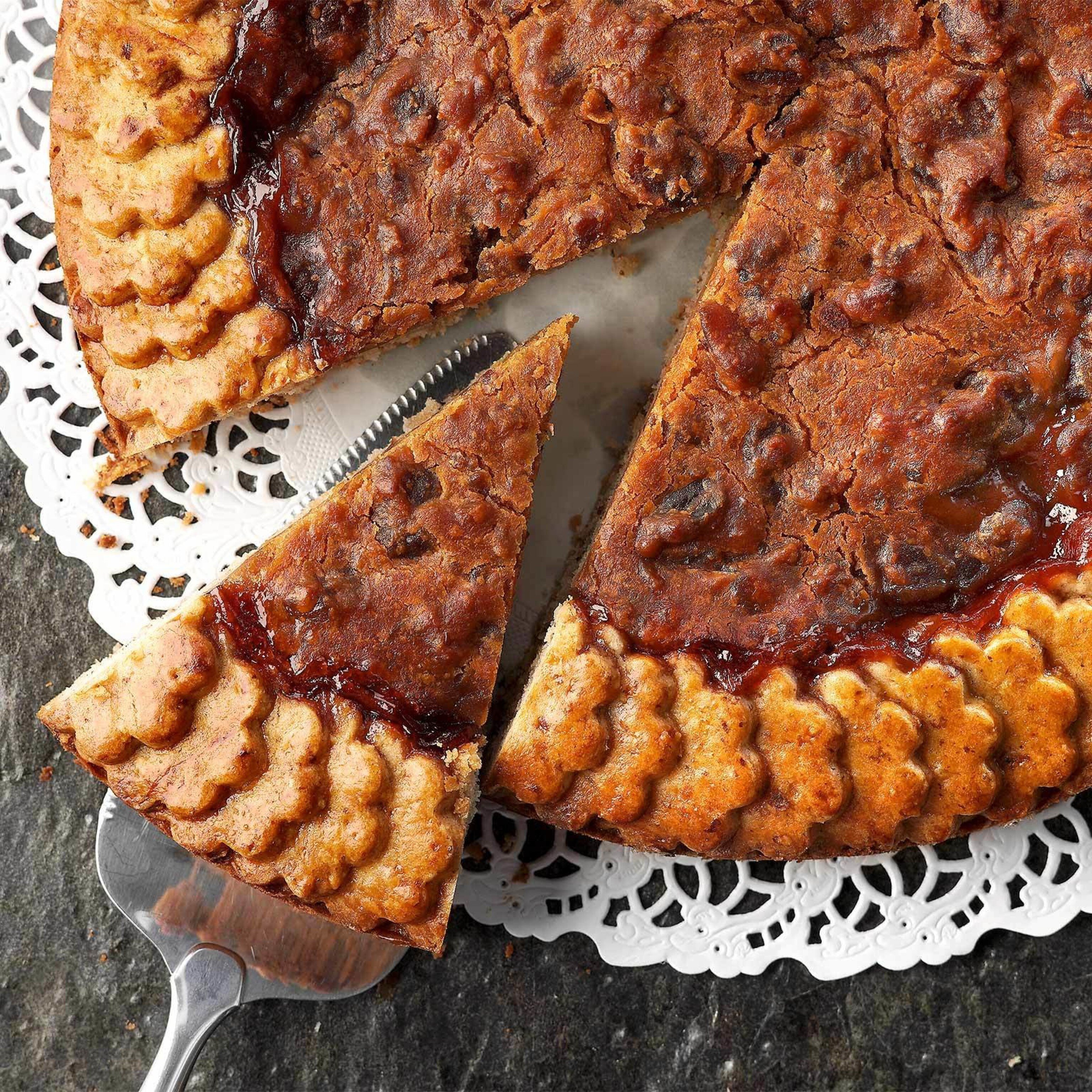 Marroni-Linzertorte