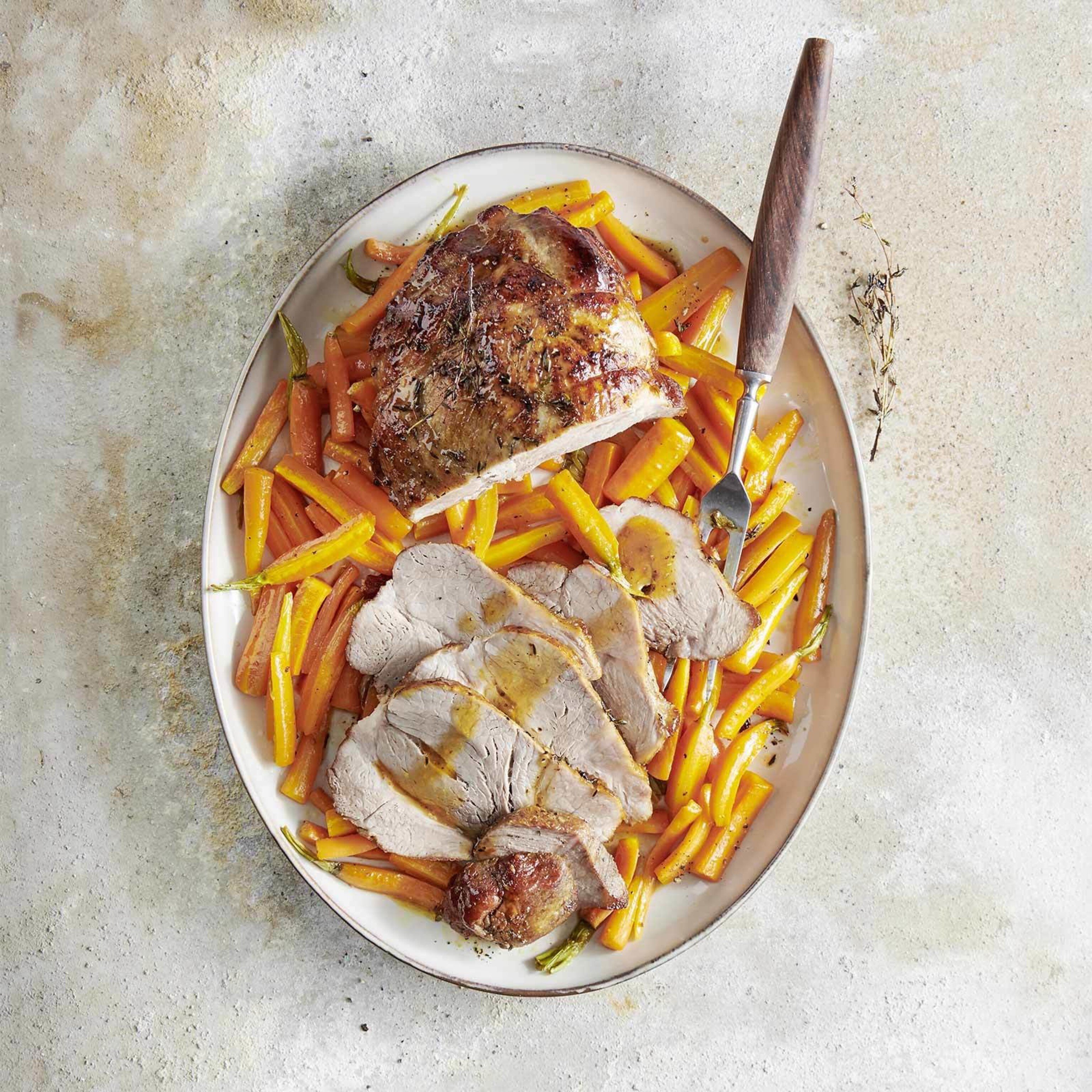 Schweinsschulterbraten aus dem Ofen