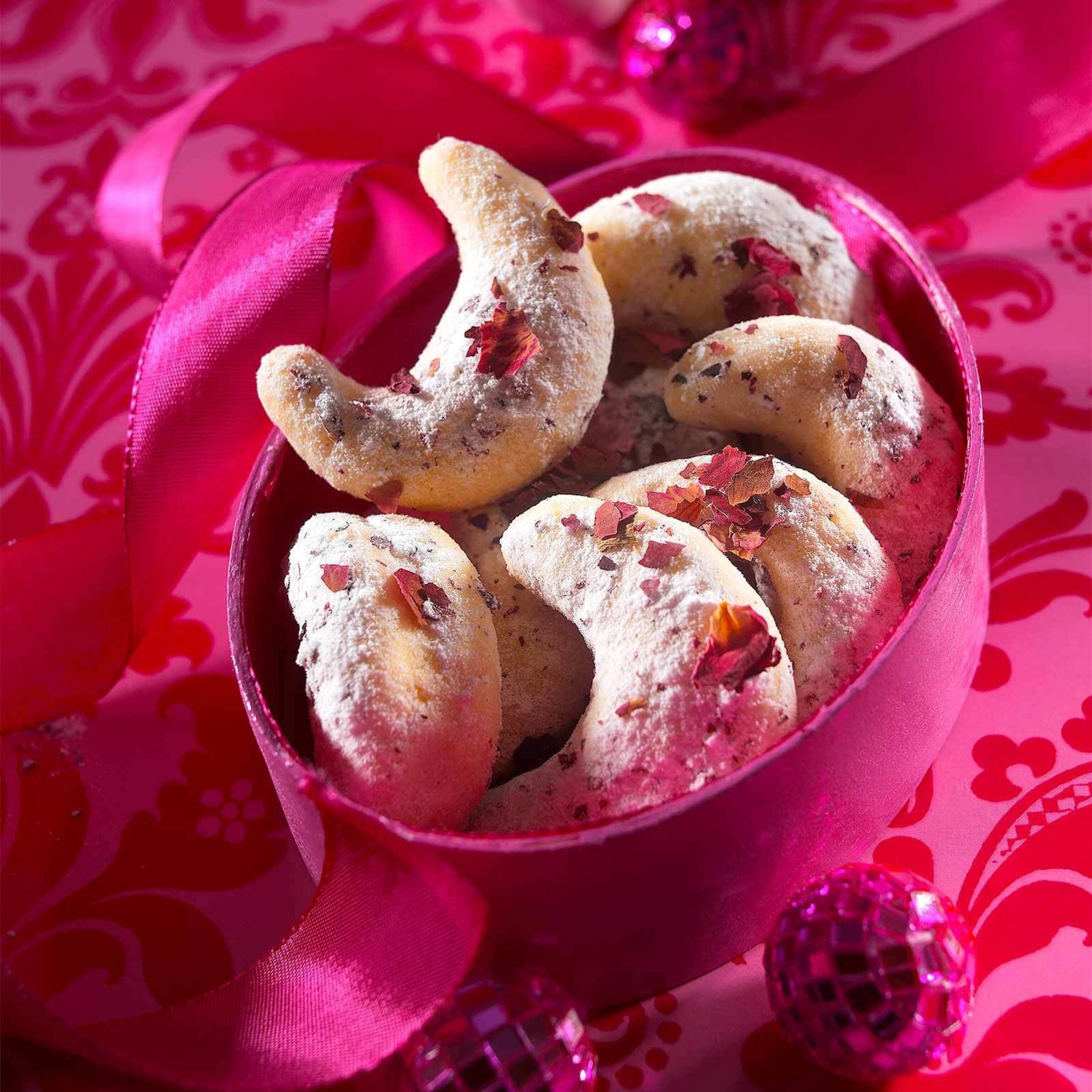 Croissants à la rose