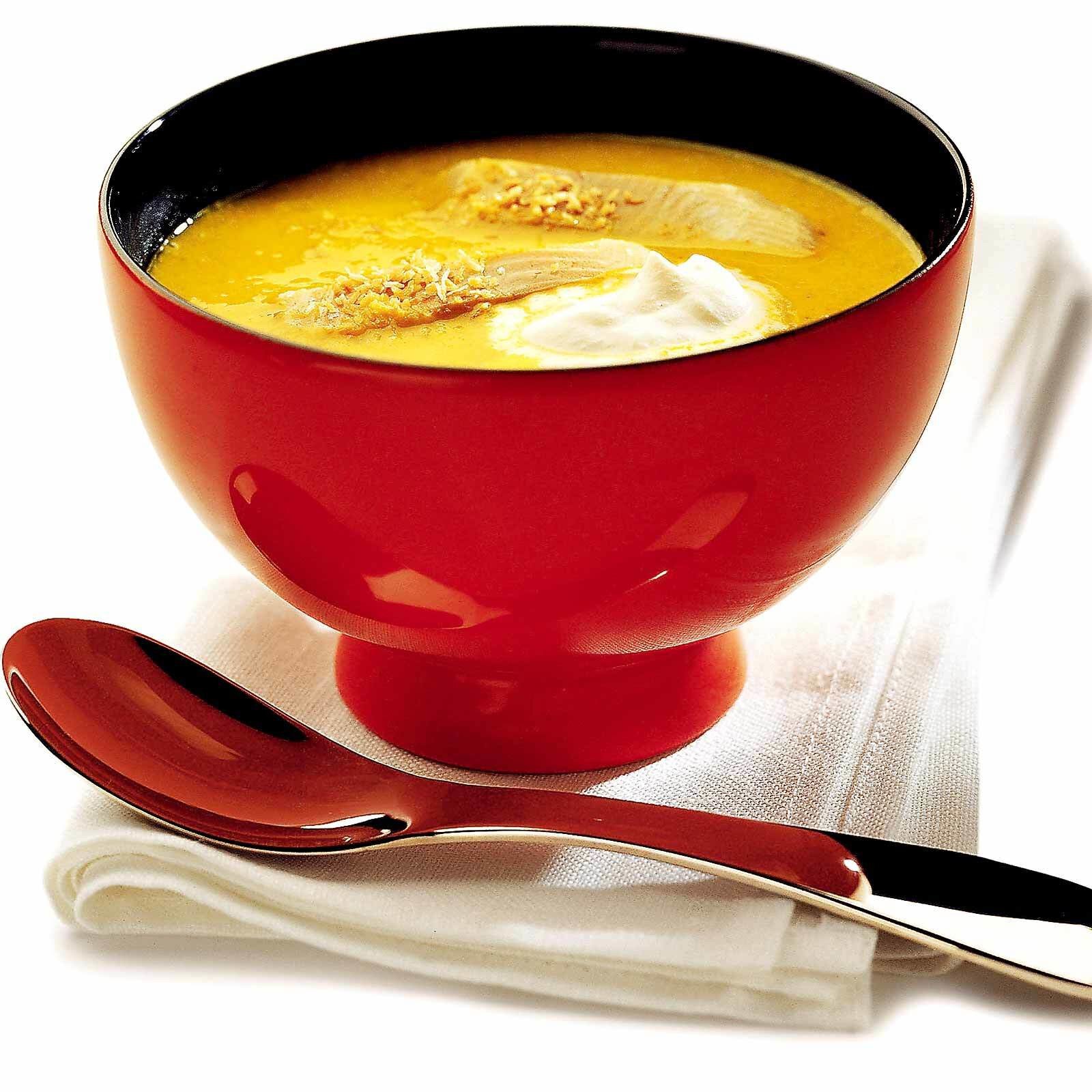 Velouté du pêcheur au curry