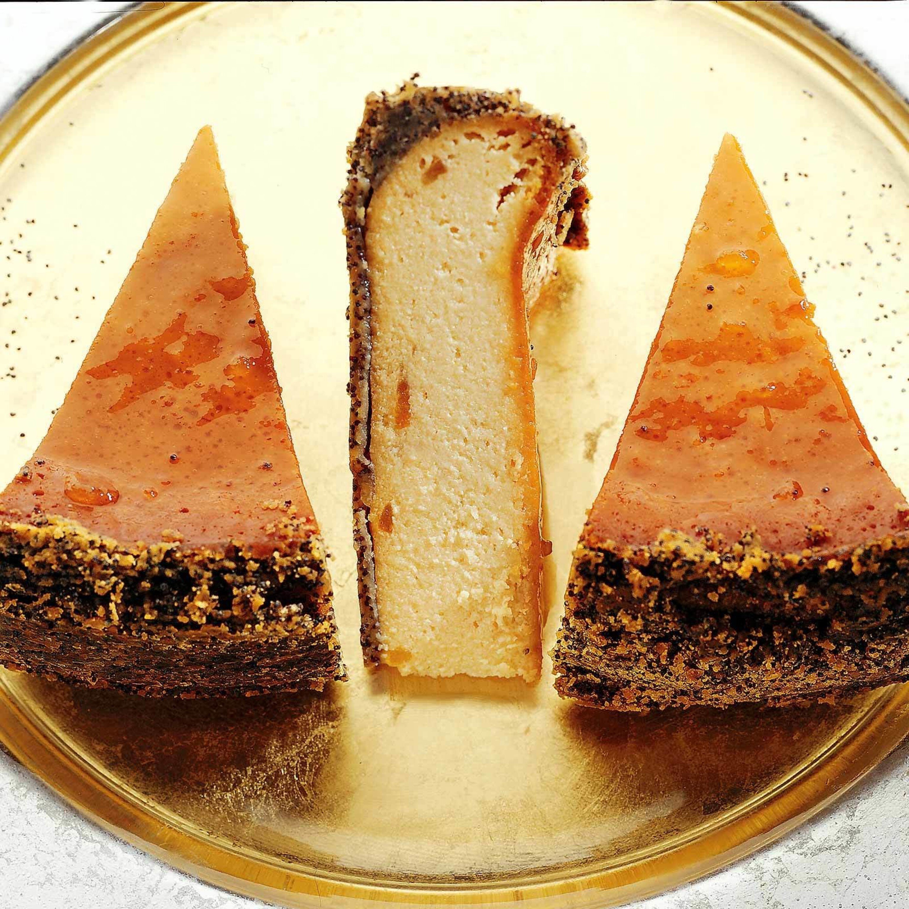 Mohn-Orangen-Cheesecake