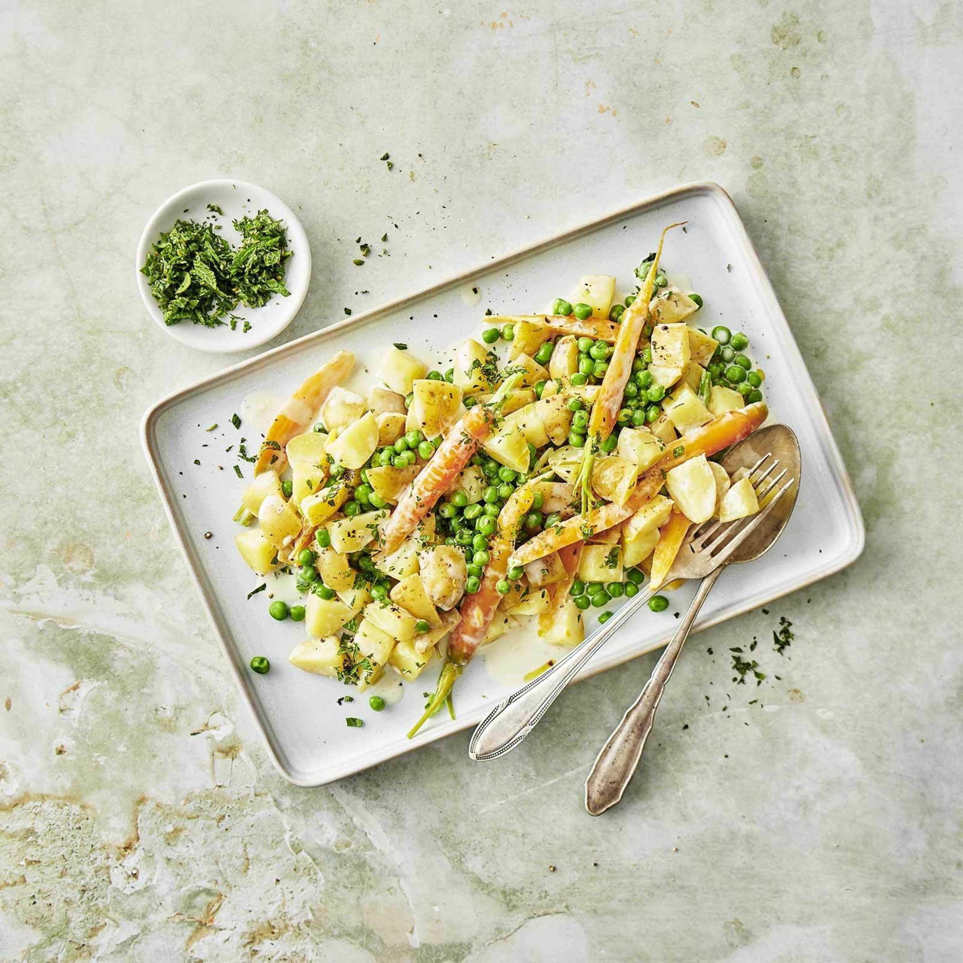 Russischer Sommersalat