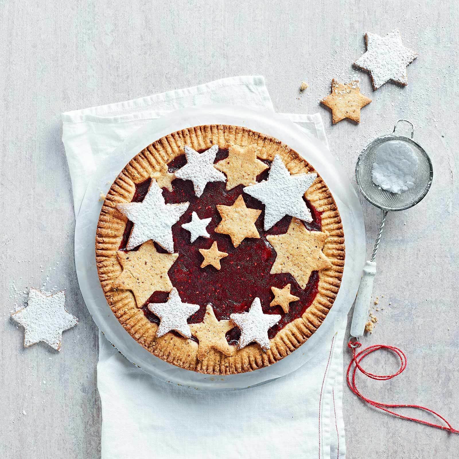Sternen-Linzertorte