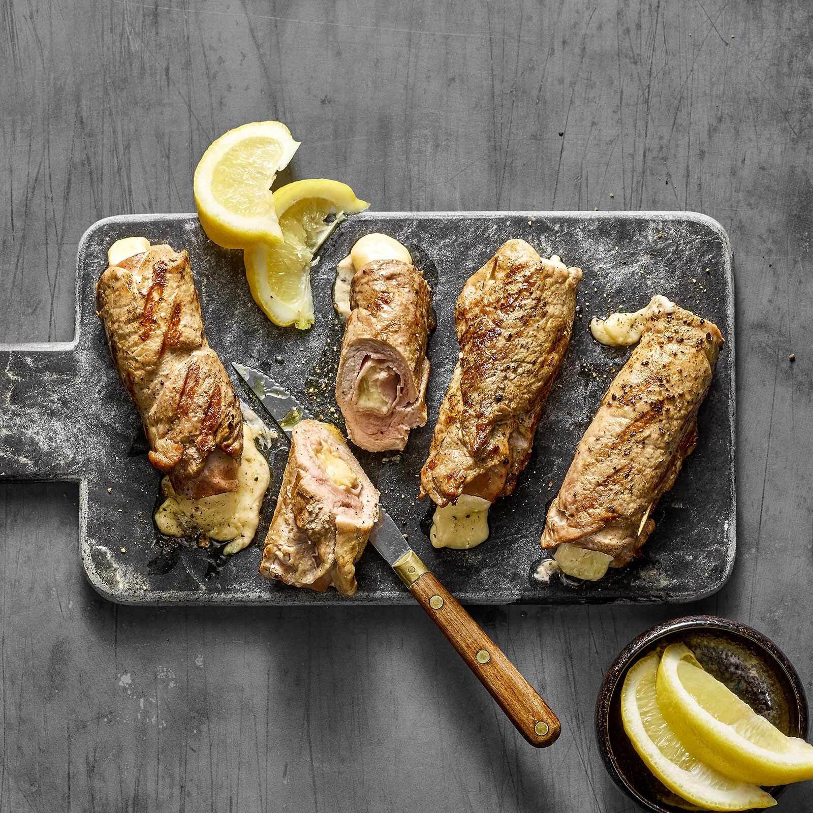 Cordon-bleu au gril