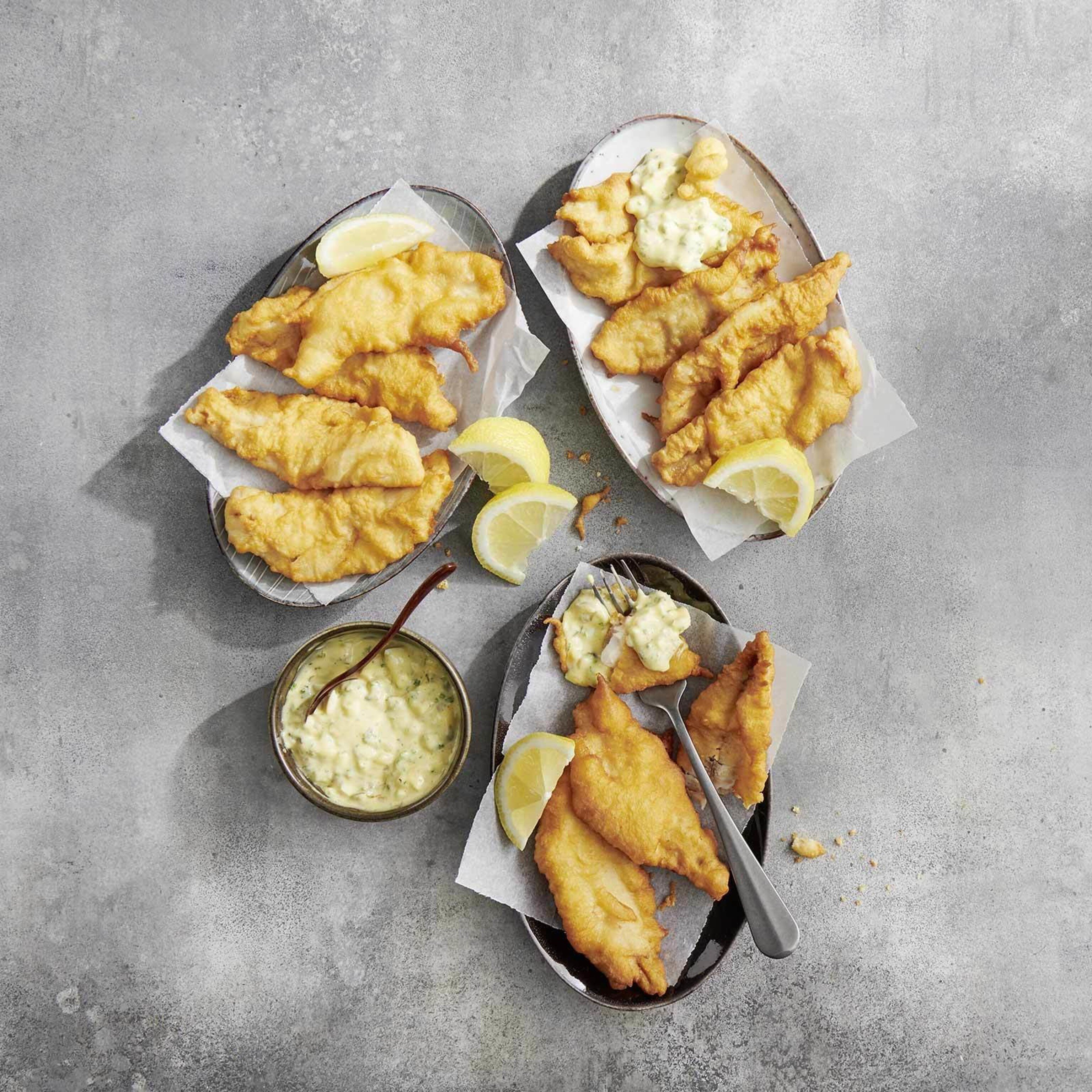 Fischknusperli mit Tartarsauce