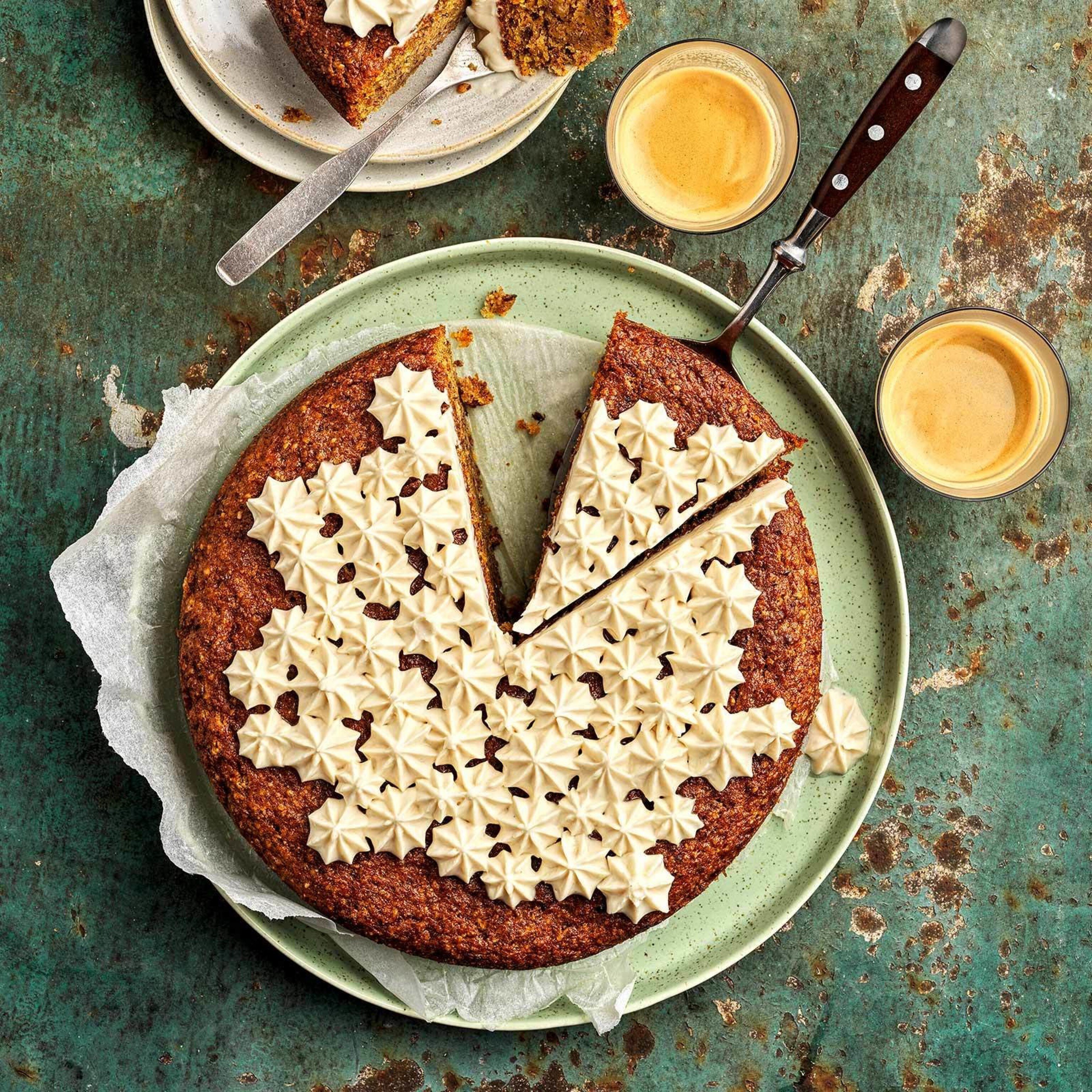 Vegan Ginger Carrot Cake