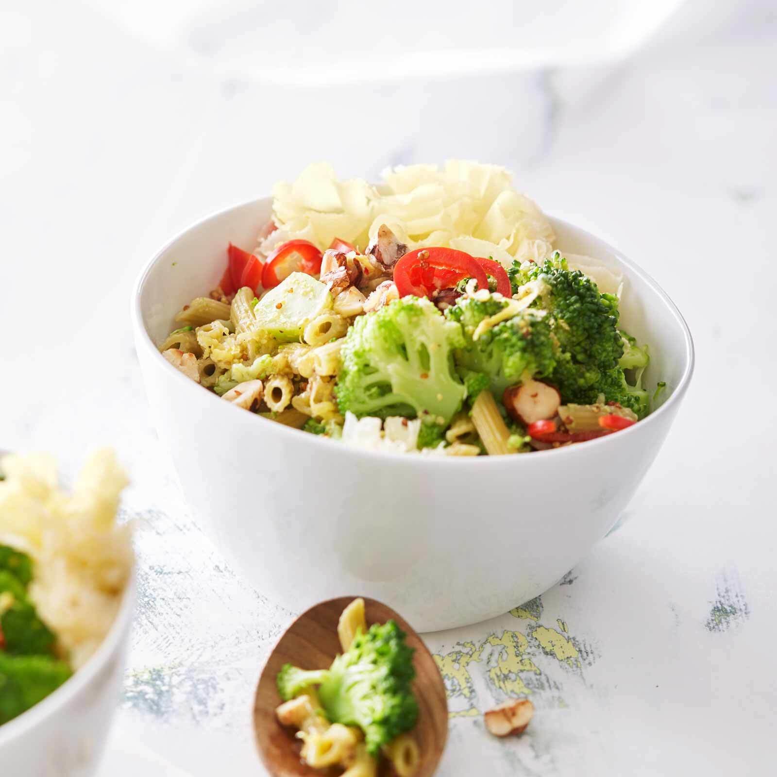 Broccoli-Teigwaren-Salat