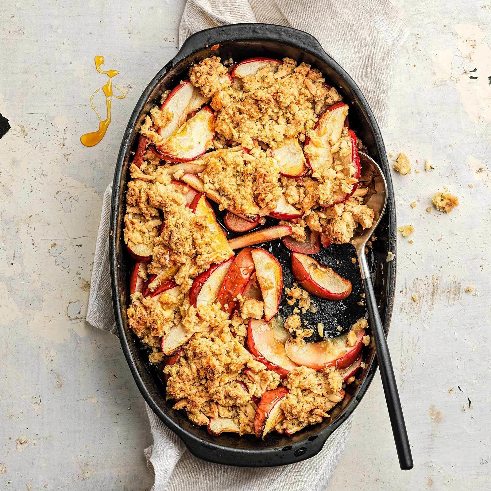 Crumble aux pommes
